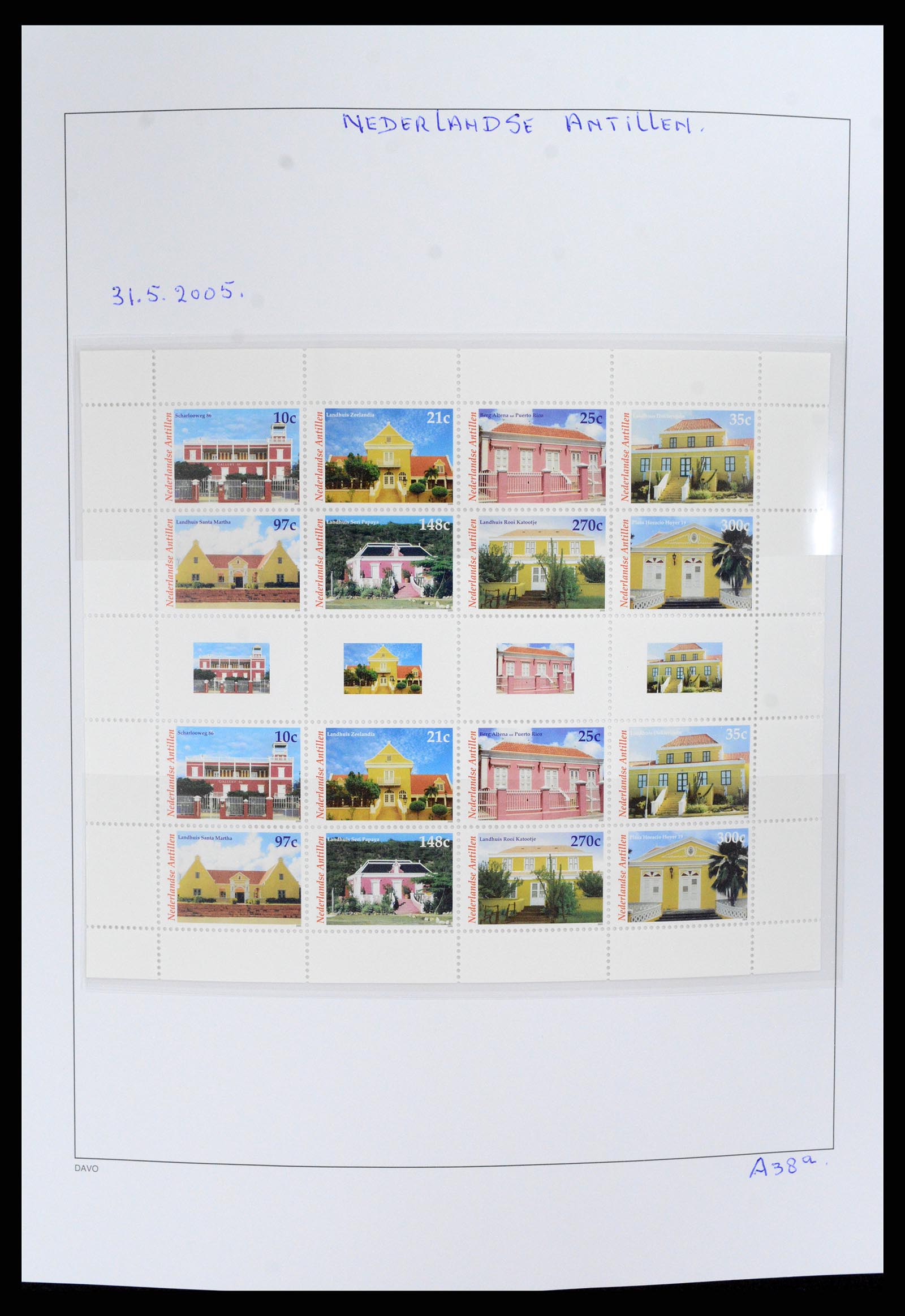 37844 252 - Stamp Collection 37844 Curaçao/Antilles 1873-2010.