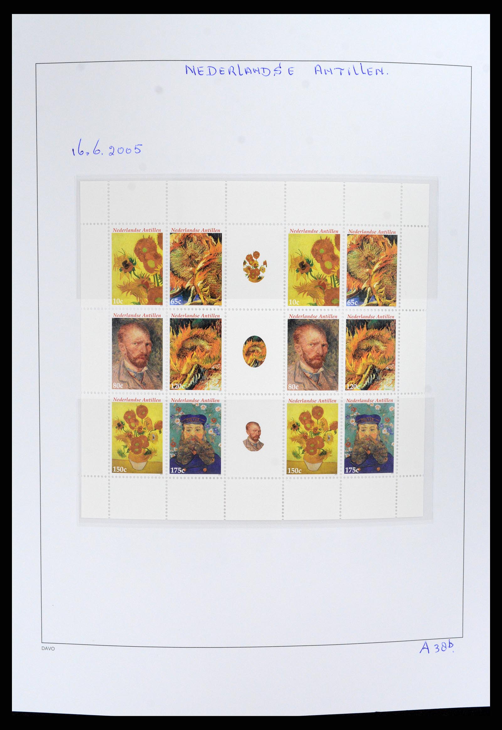 37844 253 - Stamp Collection 37844 Curaçao/Antilles 1873-2010.