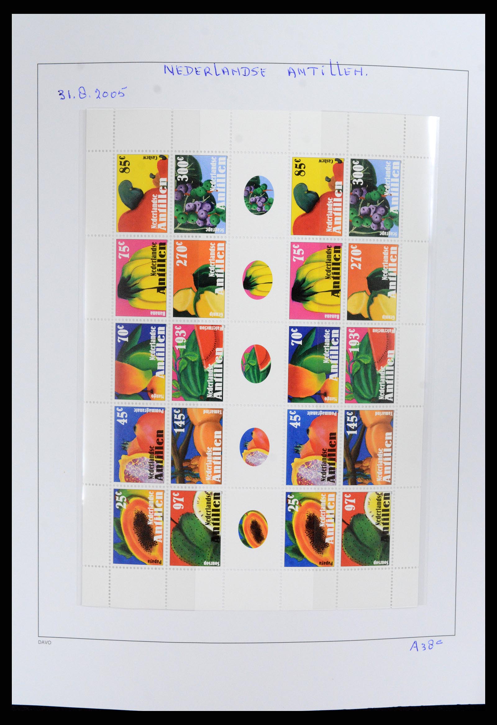 37844 254 - Stamp Collection 37844 Curaçao/Antilles 1873-2010.