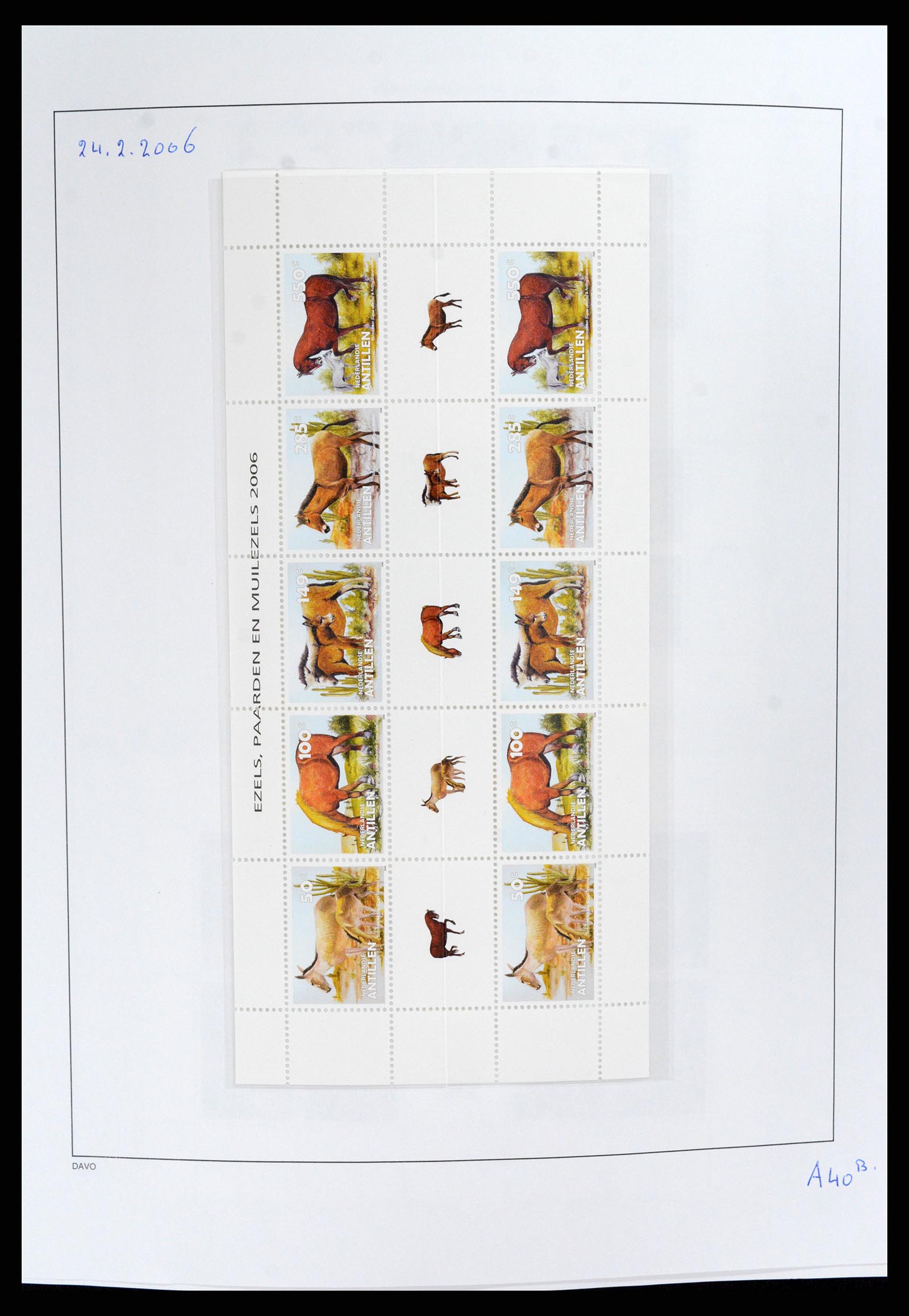 37844 256 - Stamp Collection 37844 Curaçao/Antilles 1873-2010.
