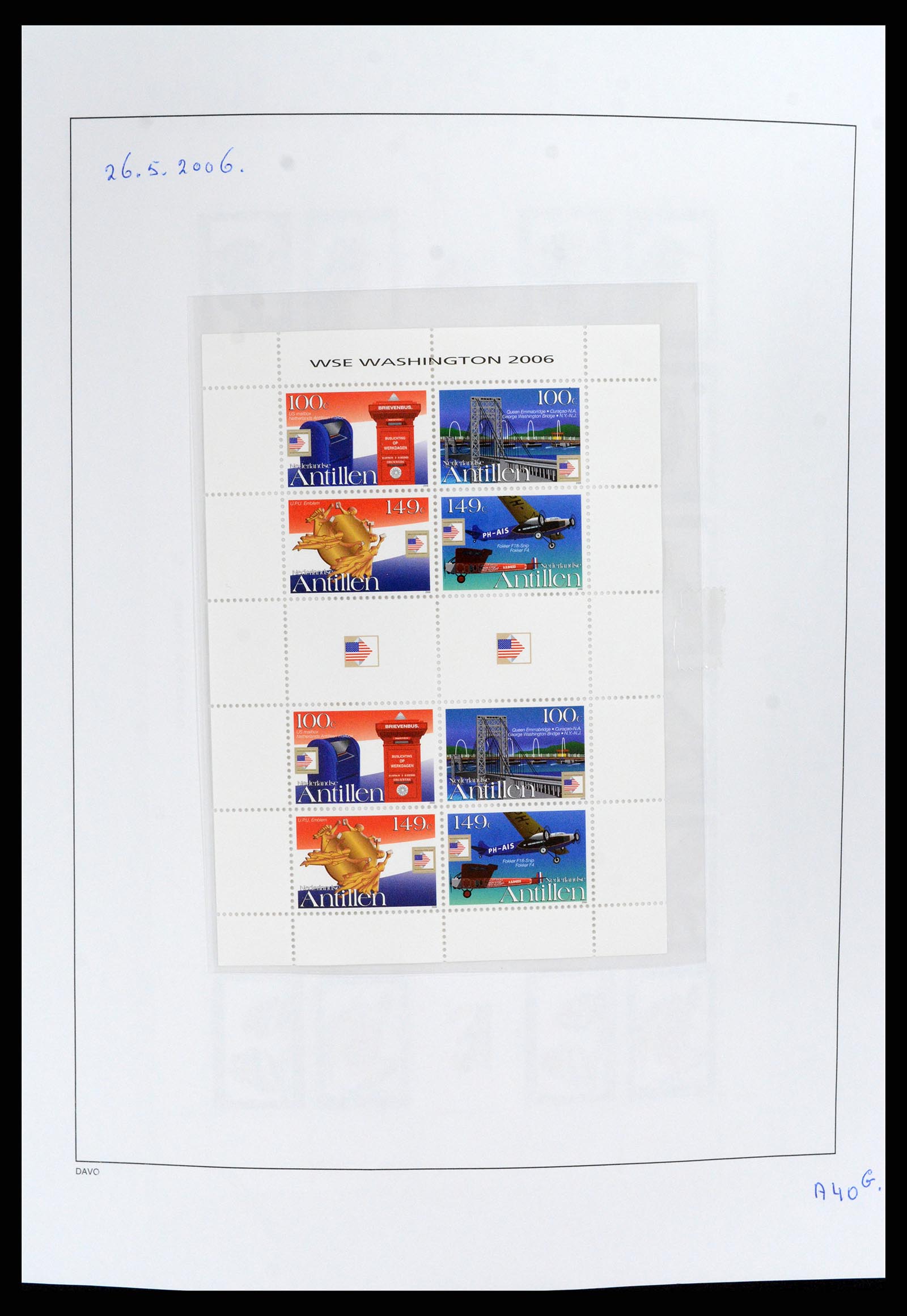 37844 258 - Stamp Collection 37844 Curaçao/Antilles 1873-2010.