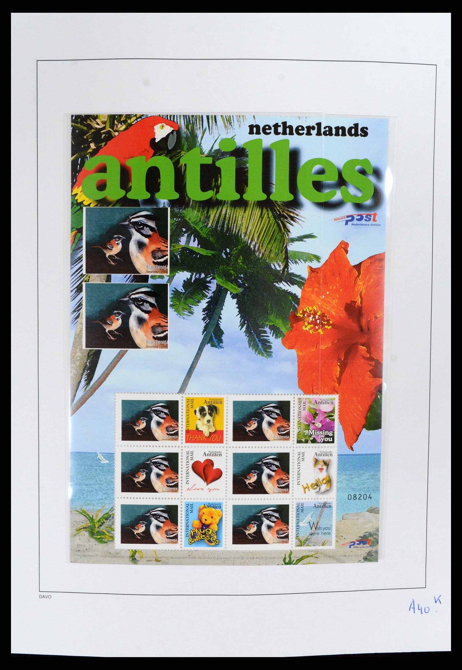 37844 260 - Stamp Collection 37844 Curaçao/Antilles 1873-2010.