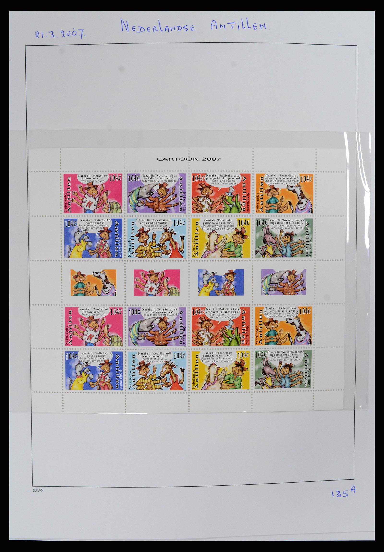 37844 264 - Stamp Collection 37844 Curaçao/Antilles 1873-2010.