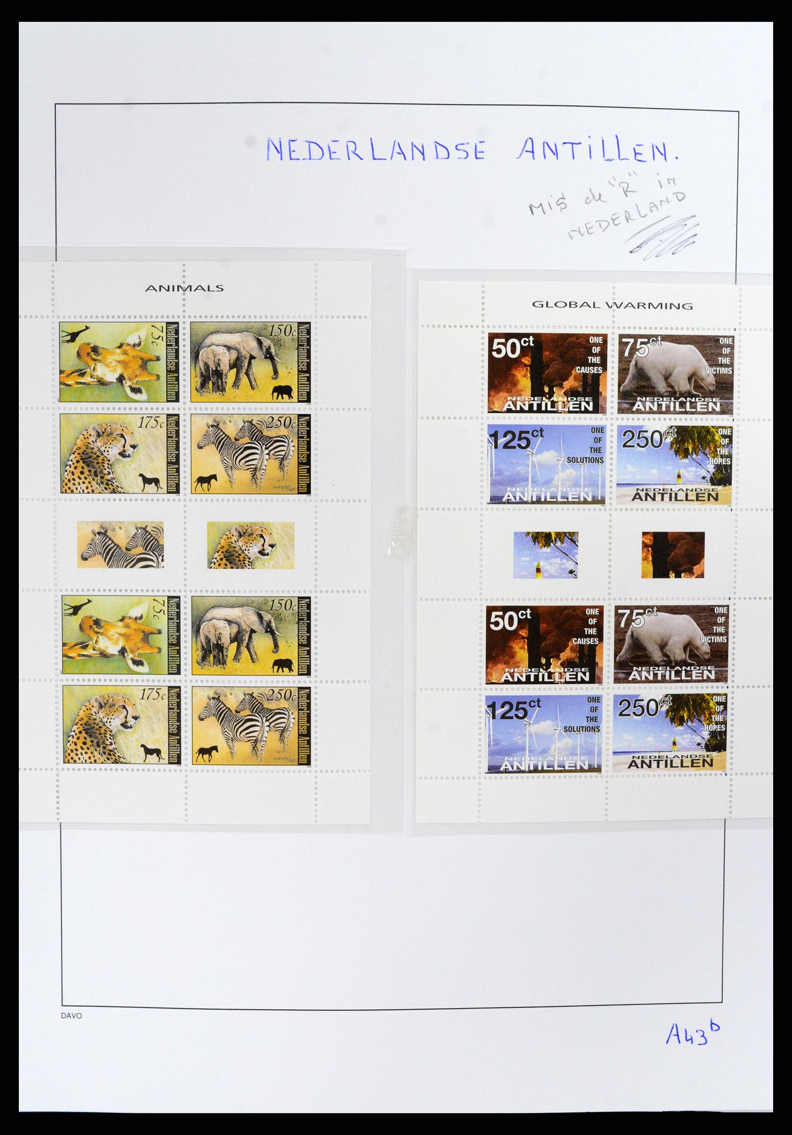 37844 270 - Stamp Collection 37844 Curaçao/Antilles 1873-2010.
