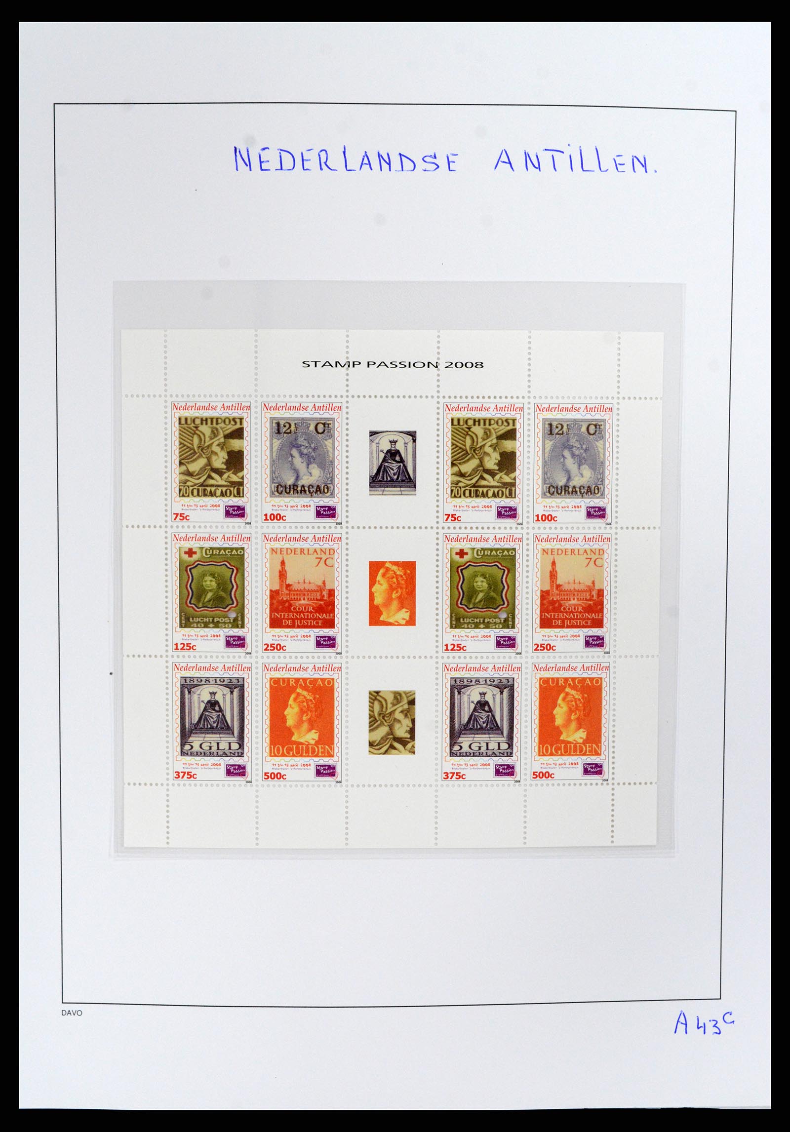 37844 271 - Stamp Collection 37844 Curaçao/Antilles 1873-2010.