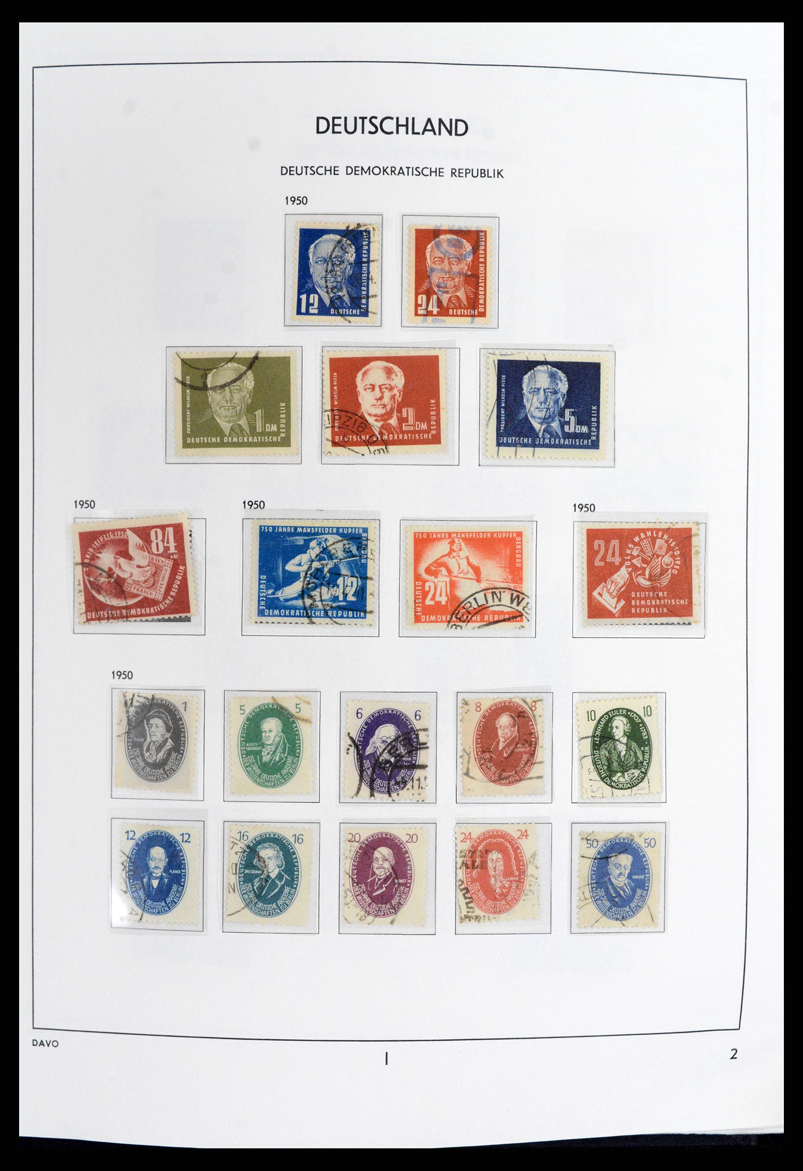 37846 003 - Stamp Collection 37846 GDR 1949-1990.