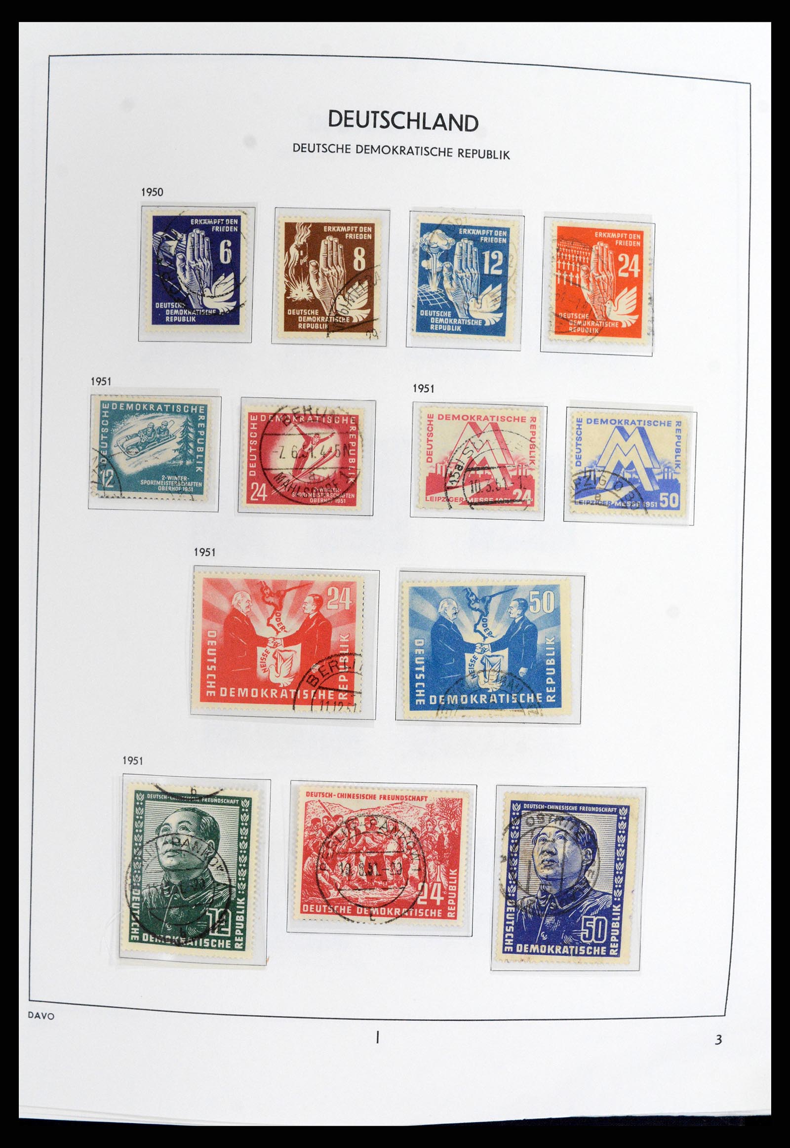 37846 004 - Postzegelverzameling 37846 DDR 1949-1990.