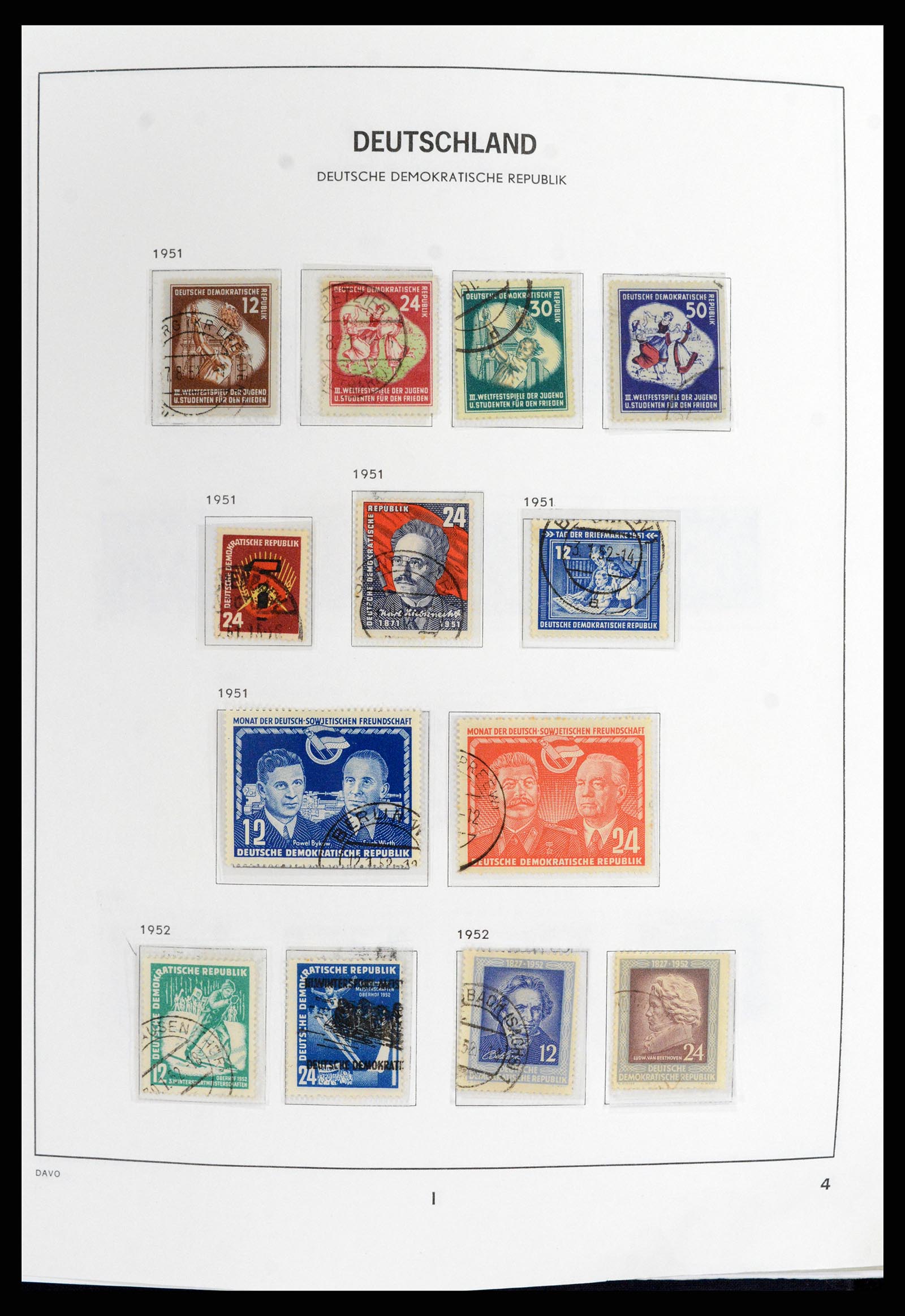37846 005 - Stamp Collection 37846 GDR 1949-1990.
