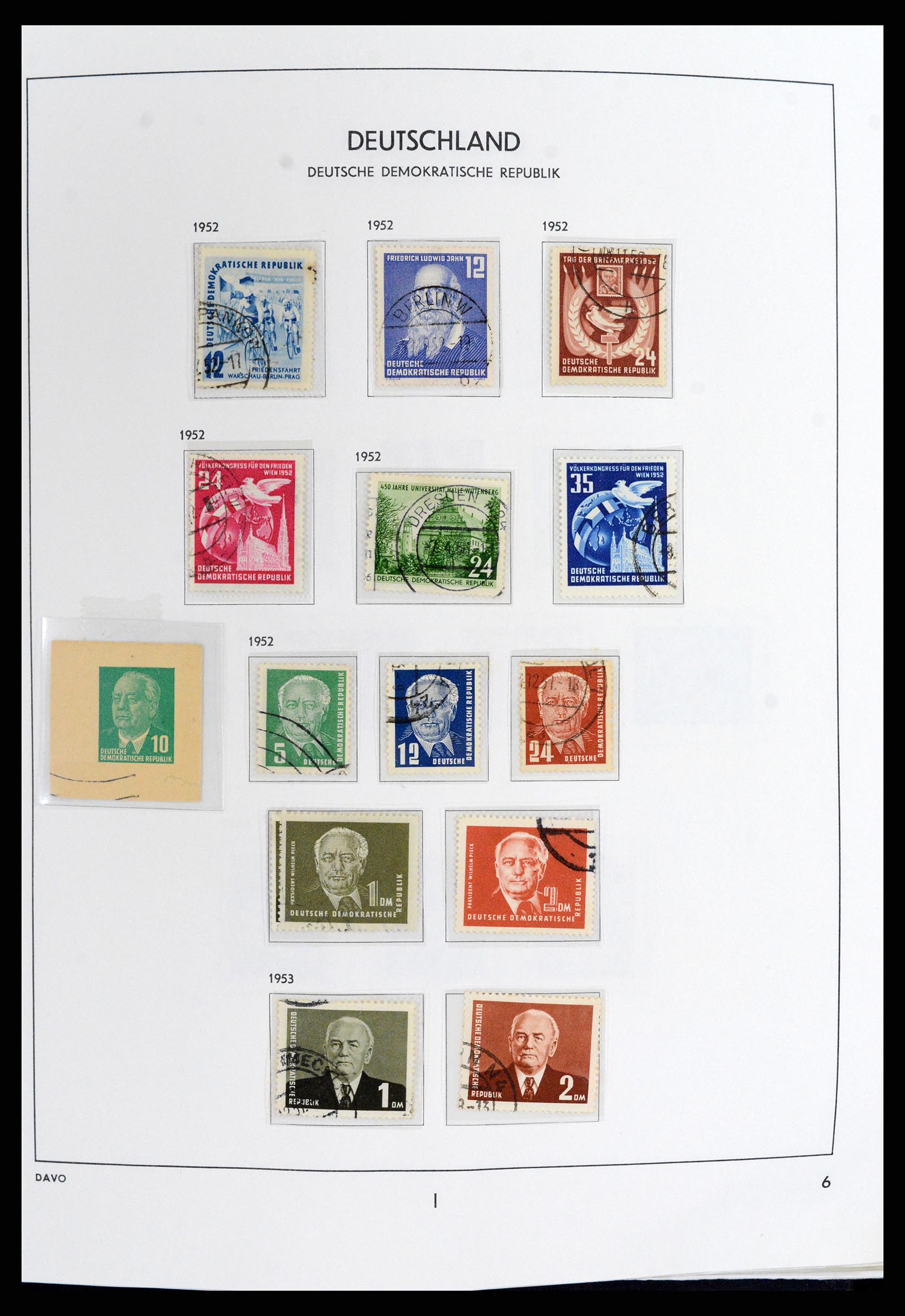 37846 007 - Stamp Collection 37846 GDR 1949-1990.