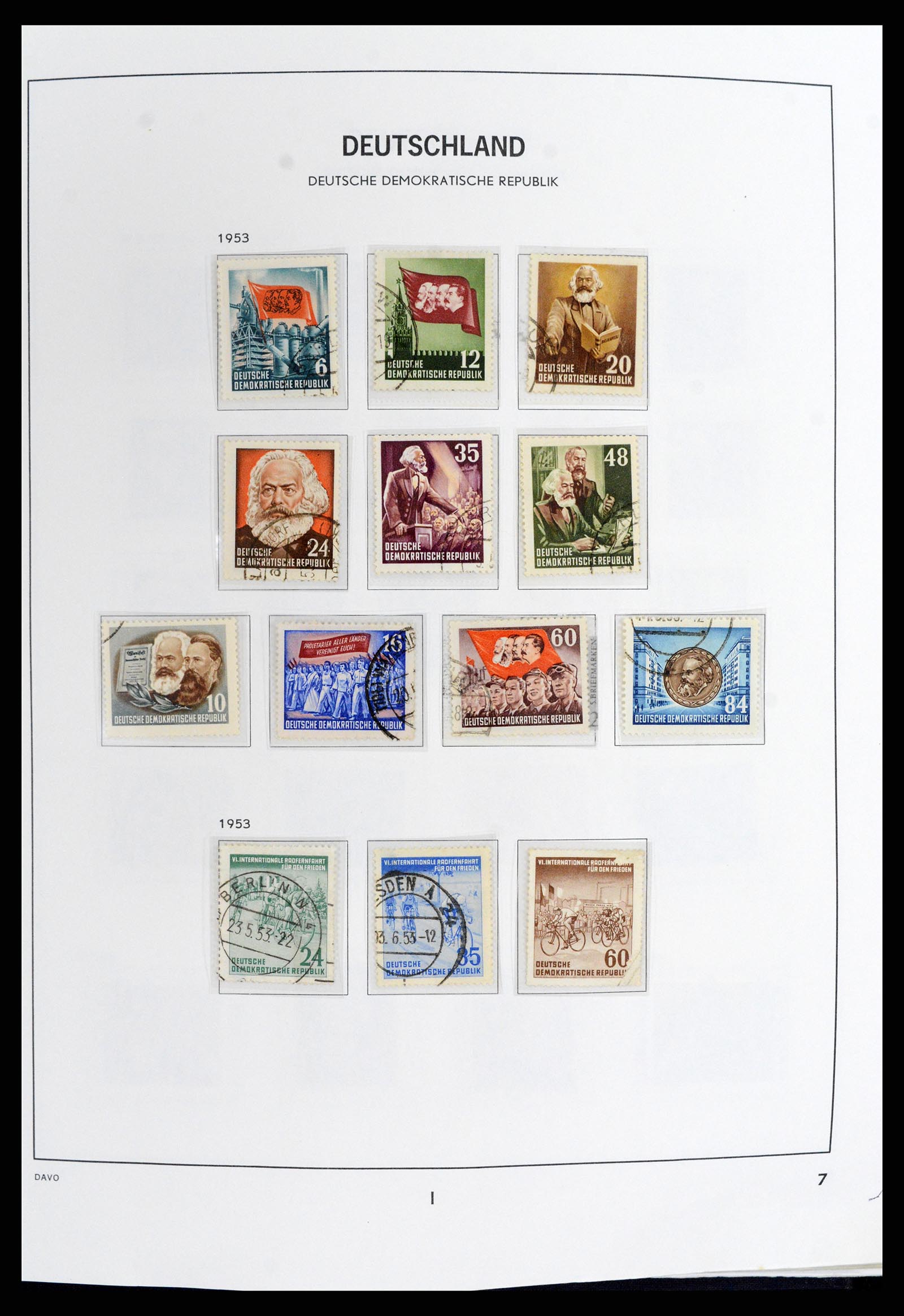 37846 008 - Stamp Collection 37846 GDR 1949-1990.