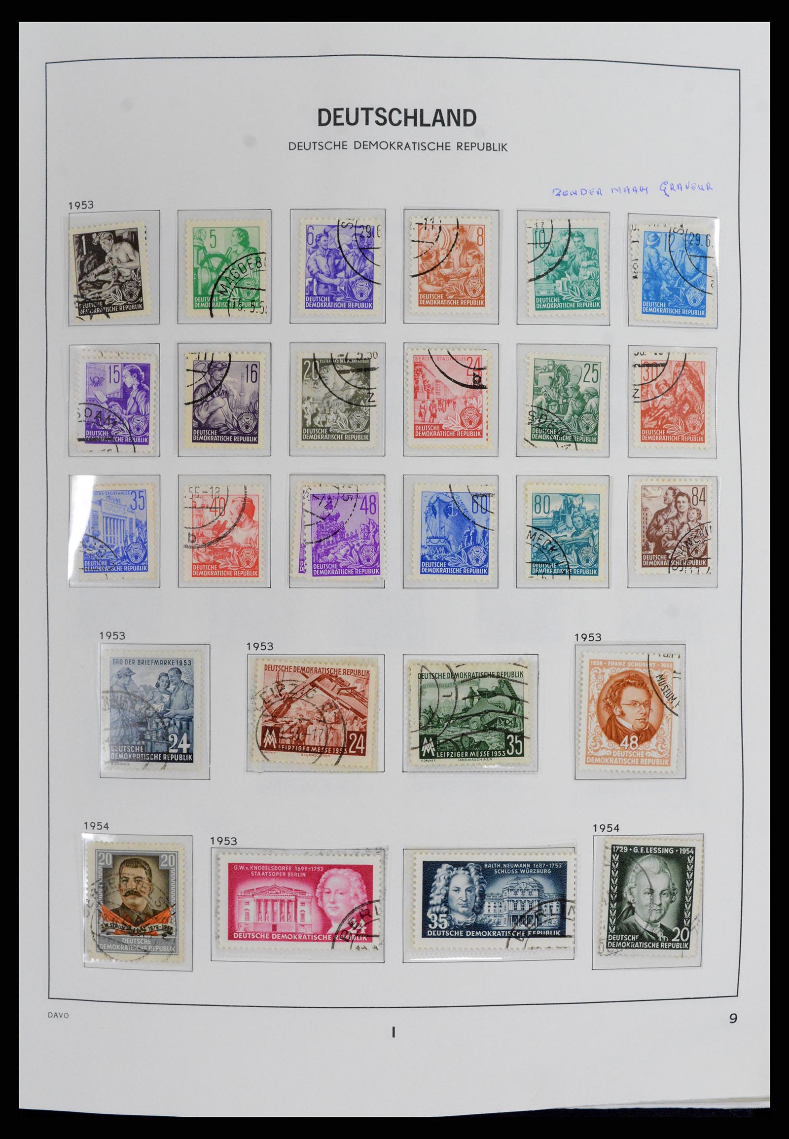 37846 010 - Postzegelverzameling 37846 DDR 1949-1990.