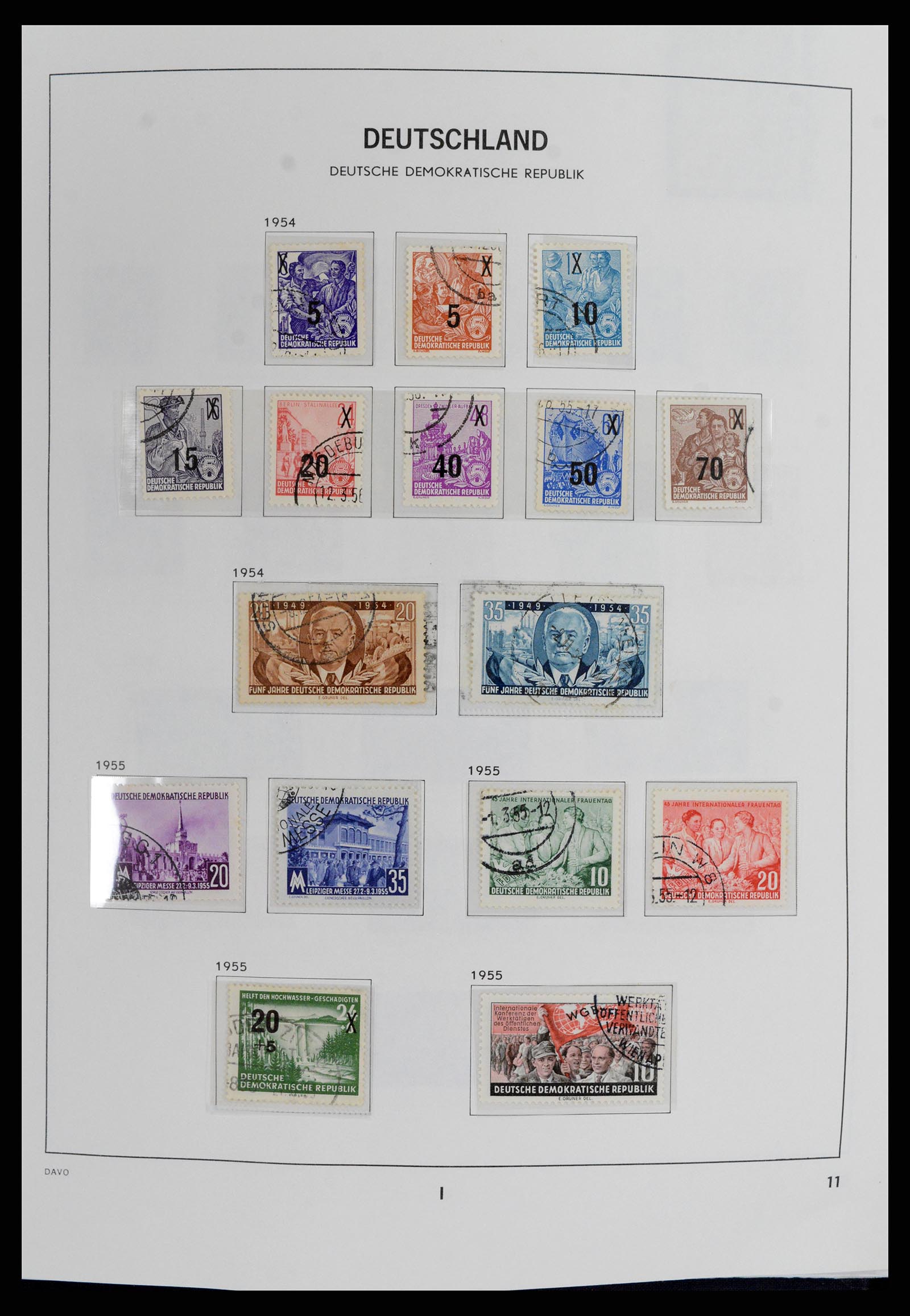 37846 012 - Stamp Collection 37846 GDR 1949-1990.