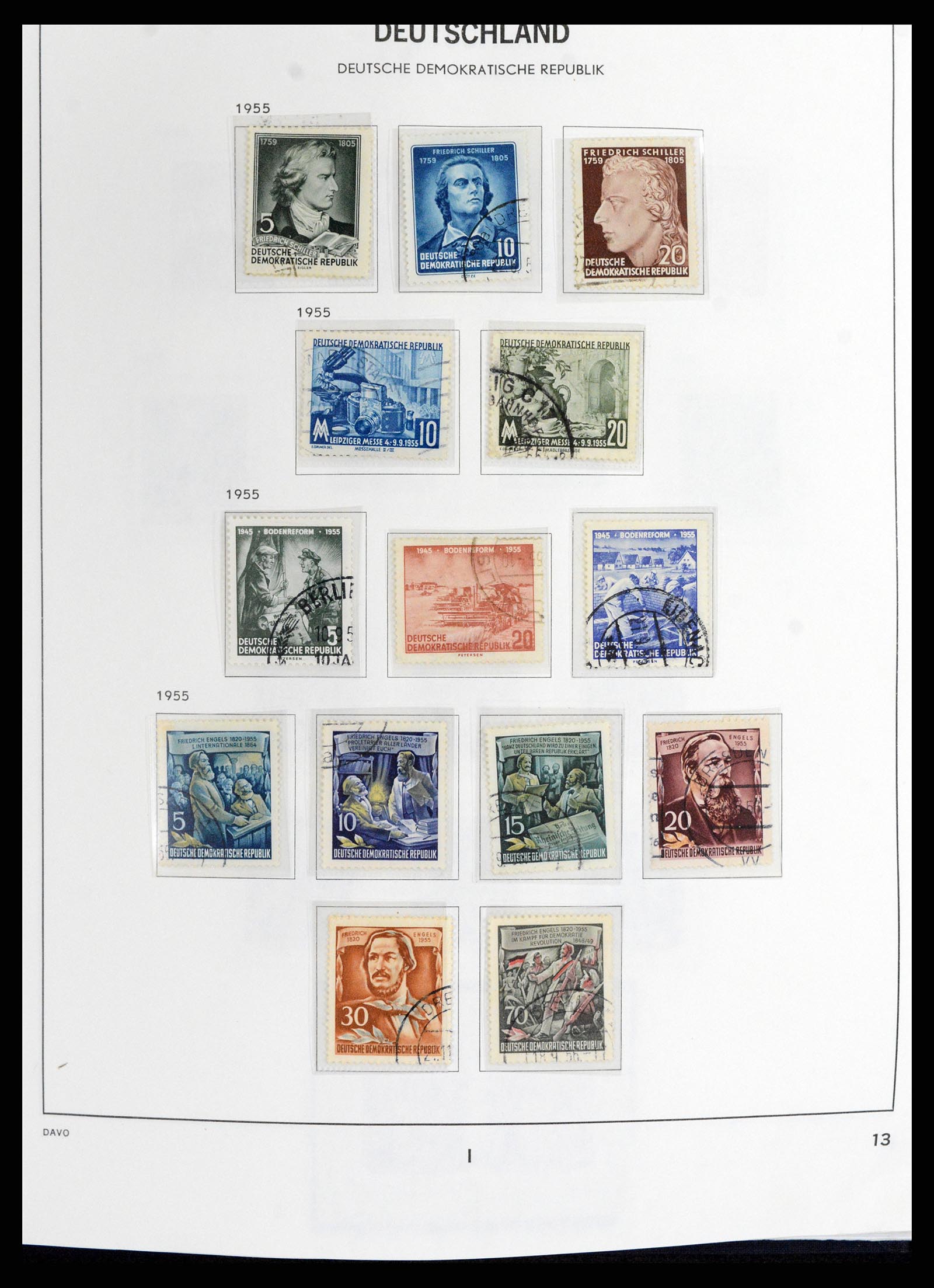 37846 014 - Stamp Collection 37846 GDR 1949-1990.