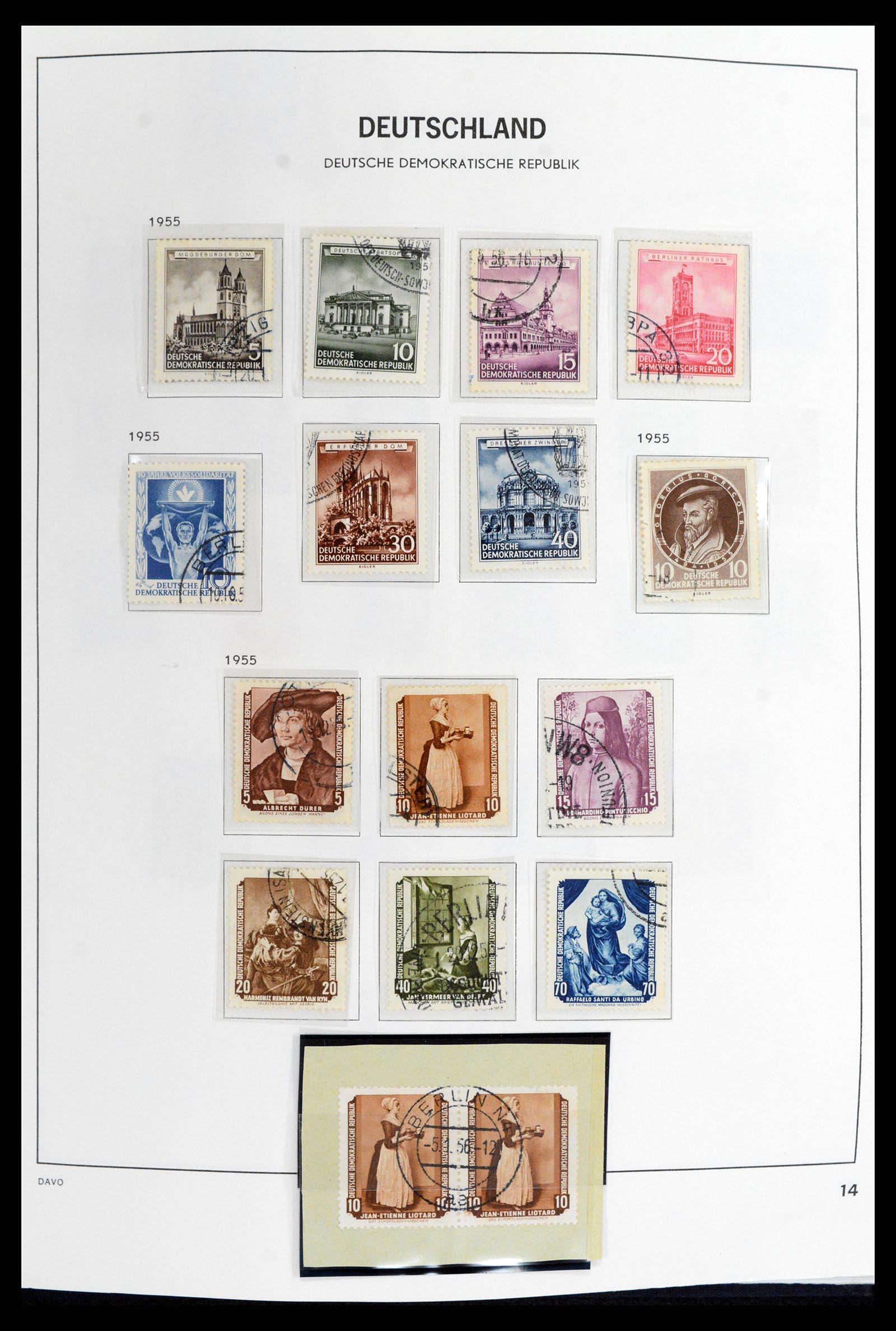 37846 015 - Stamp Collection 37846 GDR 1949-1990.