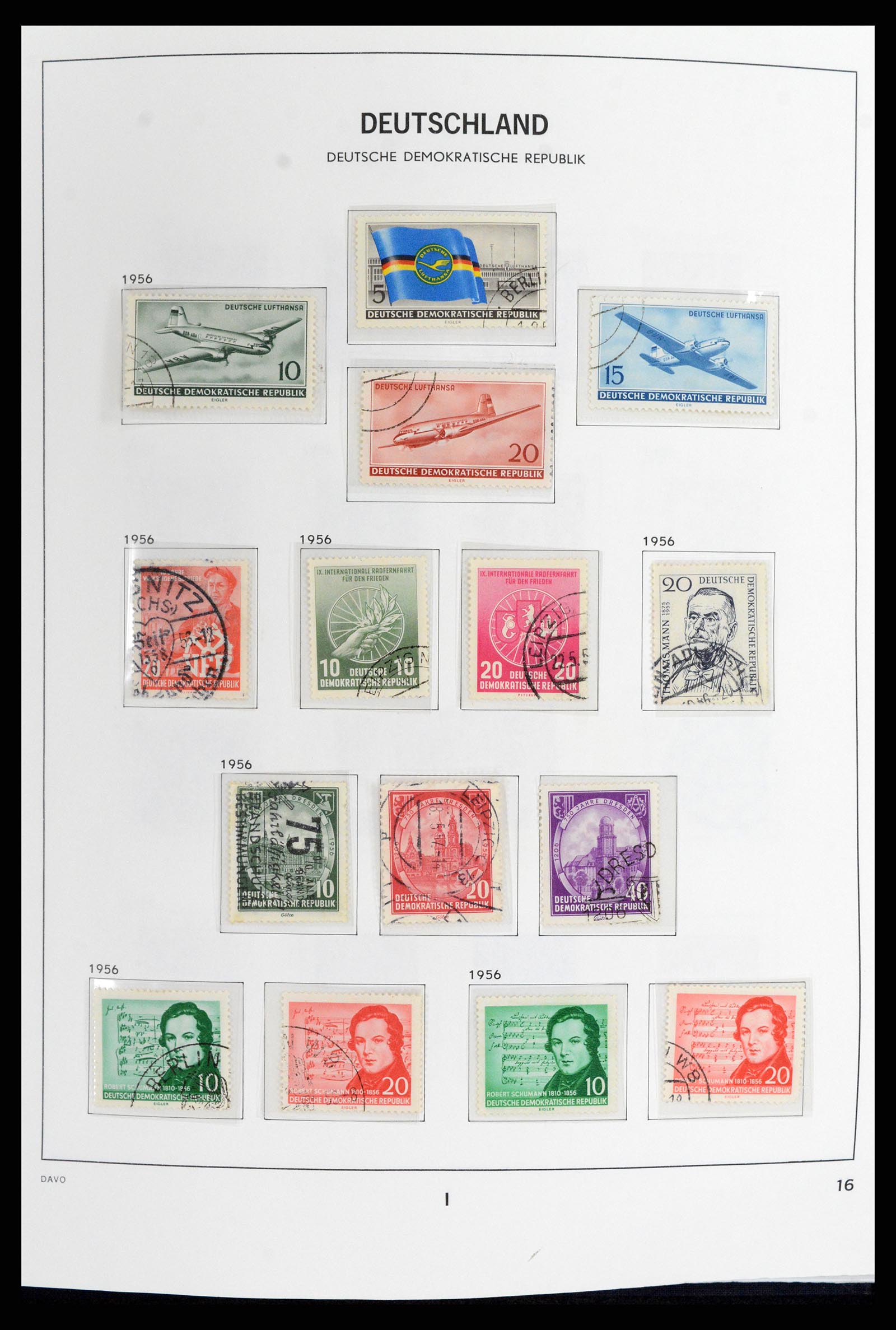 37846 017 - Stamp Collection 37846 GDR 1949-1990.