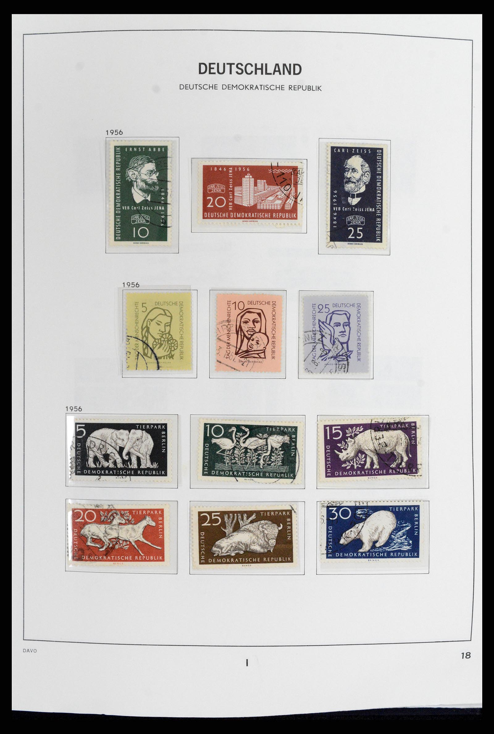 37846 019 - Stamp Collection 37846 GDR 1949-1990.