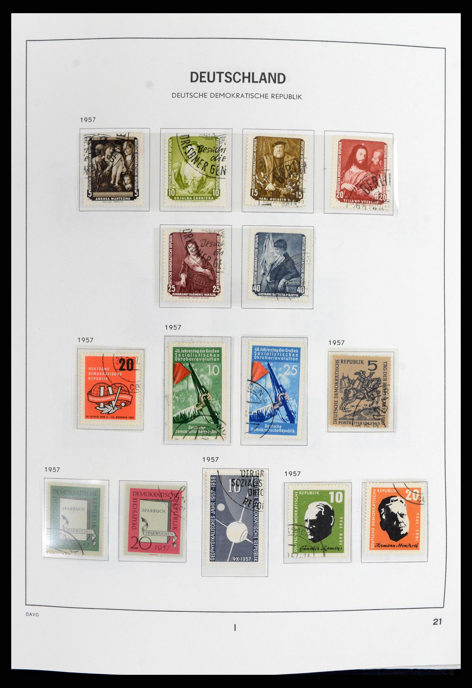 37846 022 - Postzegelverzameling 37846 DDR 1949-1990.