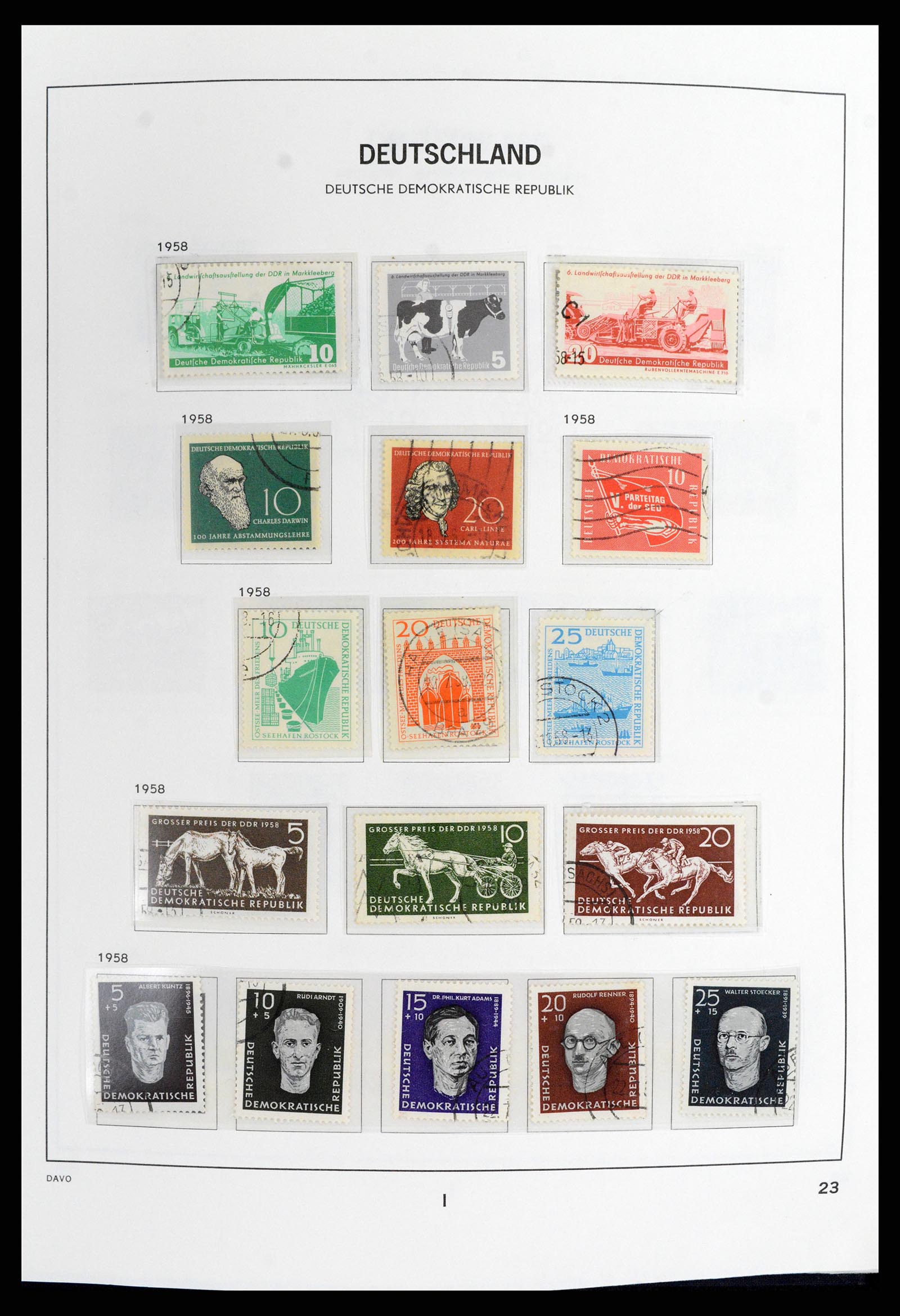37846 024 - Postzegelverzameling 37846 DDR 1949-1990.