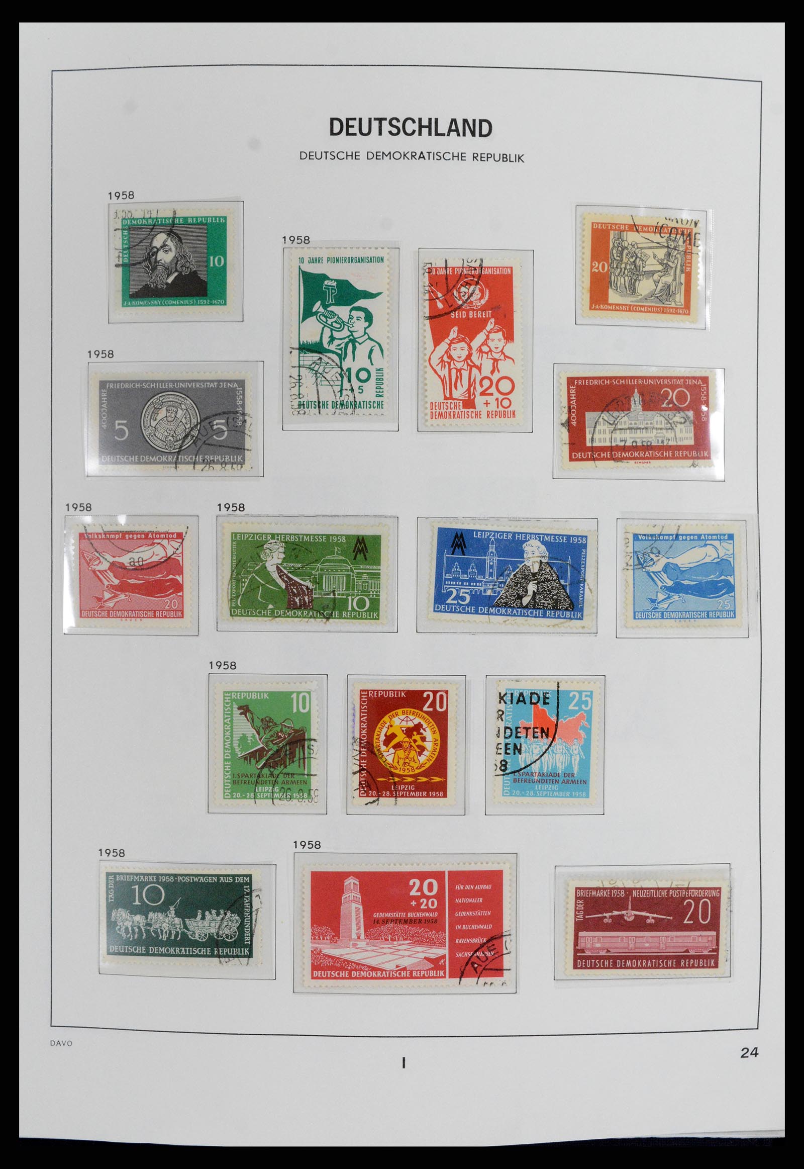 37846 025 - Postzegelverzameling 37846 DDR 1949-1990.