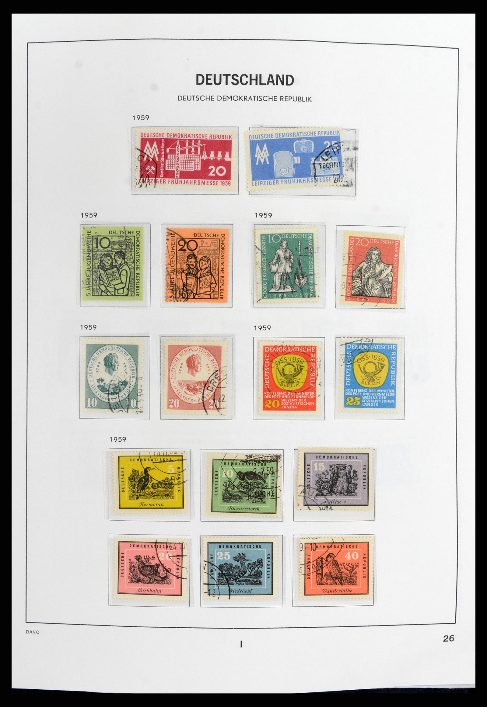 37846 027 - Postzegelverzameling 37846 DDR 1949-1990.