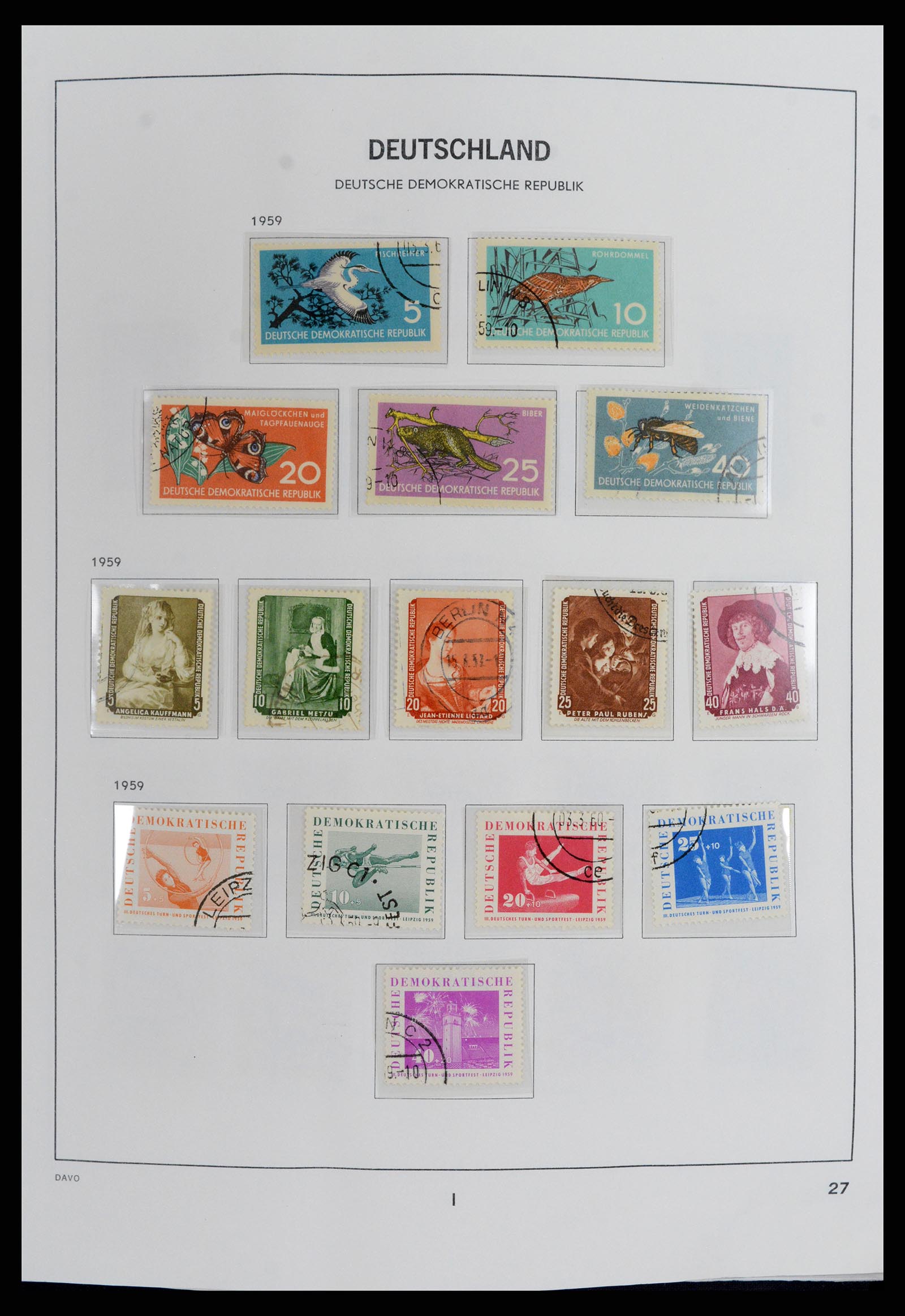 37846 028 - Postzegelverzameling 37846 DDR 1949-1990.