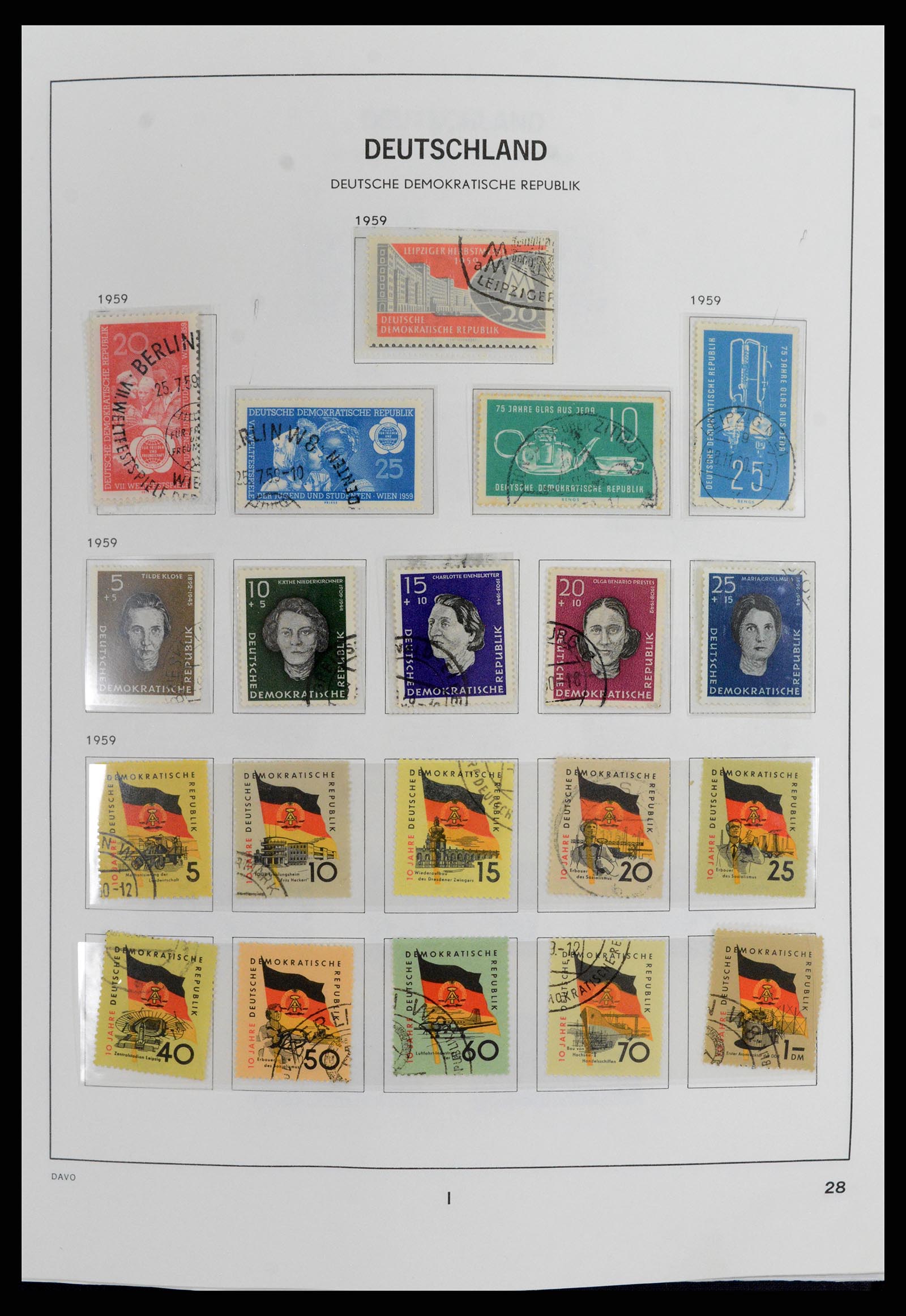 37846 029 - Postzegelverzameling 37846 DDR 1949-1990.