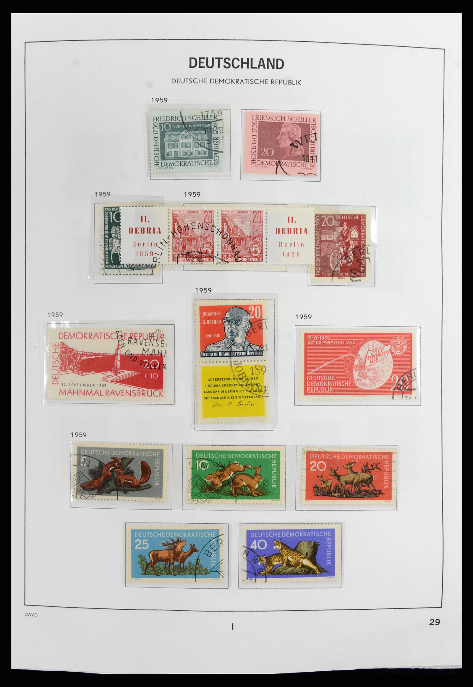 37846 030 - Postzegelverzameling 37846 DDR 1949-1990.