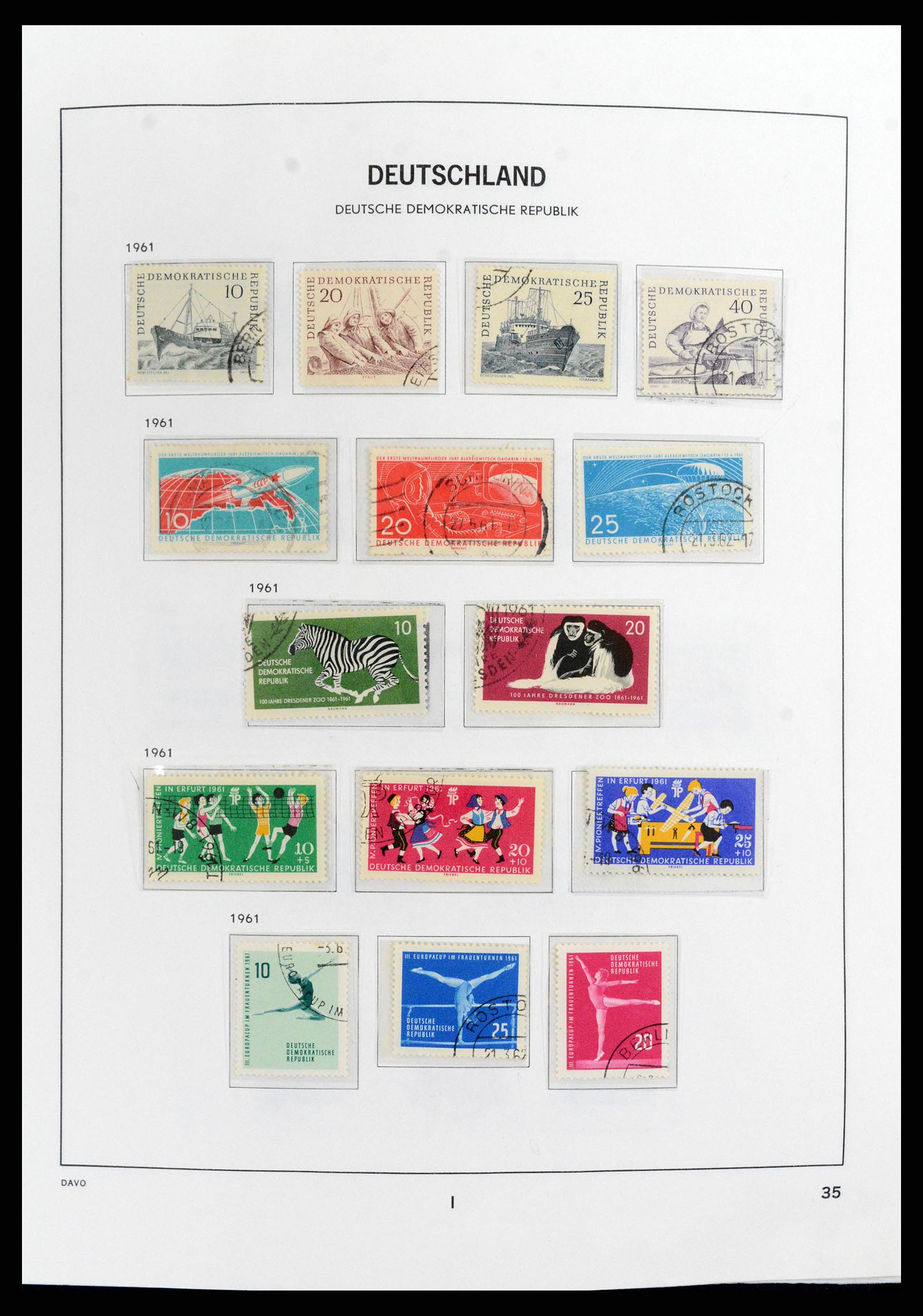 37846 036 - Postzegelverzameling 37846 DDR 1949-1990.