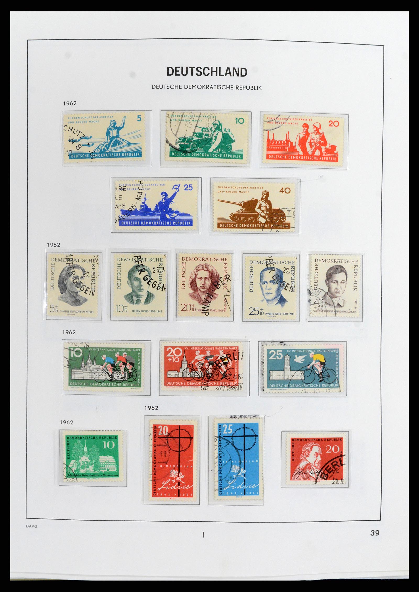 37846 040 - Postzegelverzameling 37846 DDR 1949-1990.