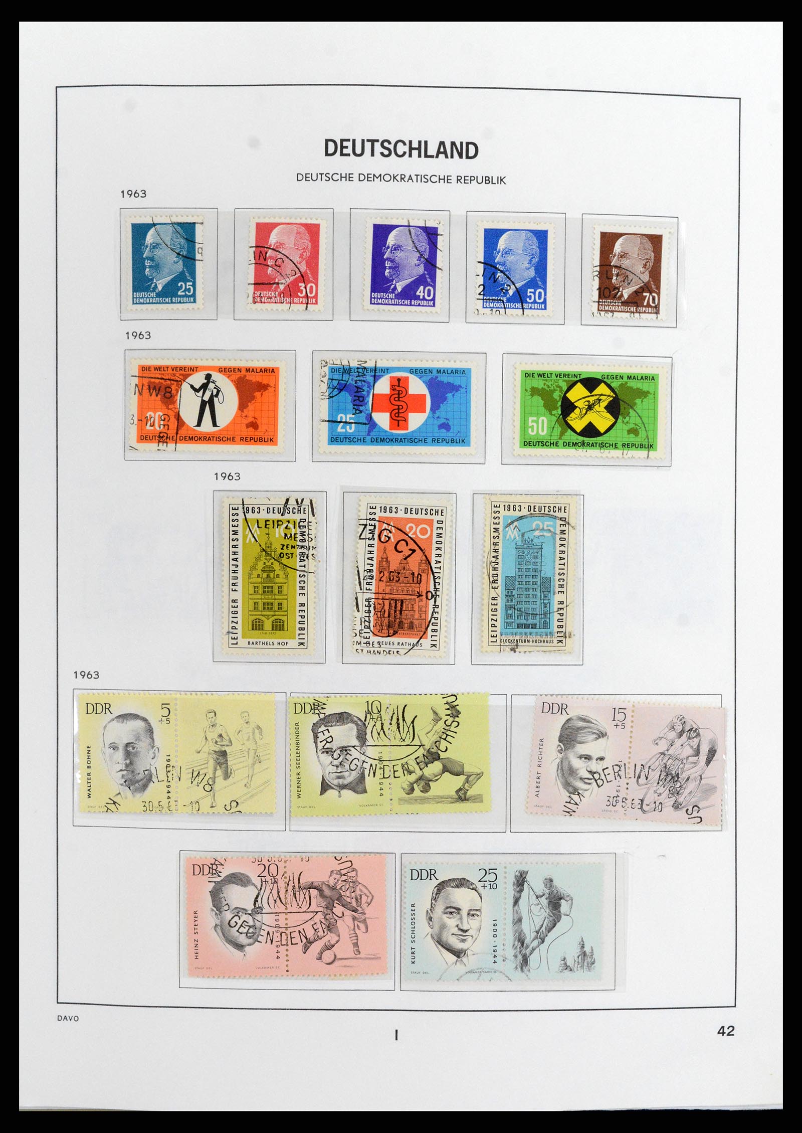 37846 043 - Postzegelverzameling 37846 DDR 1949-1990.