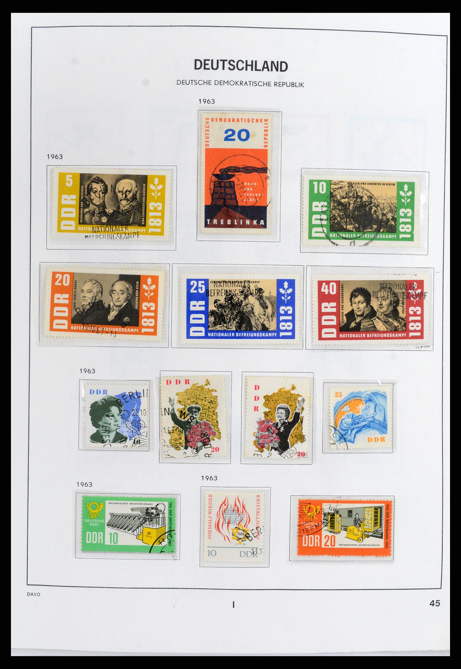 37846 046 - Postzegelverzameling 37846 DDR 1949-1990.