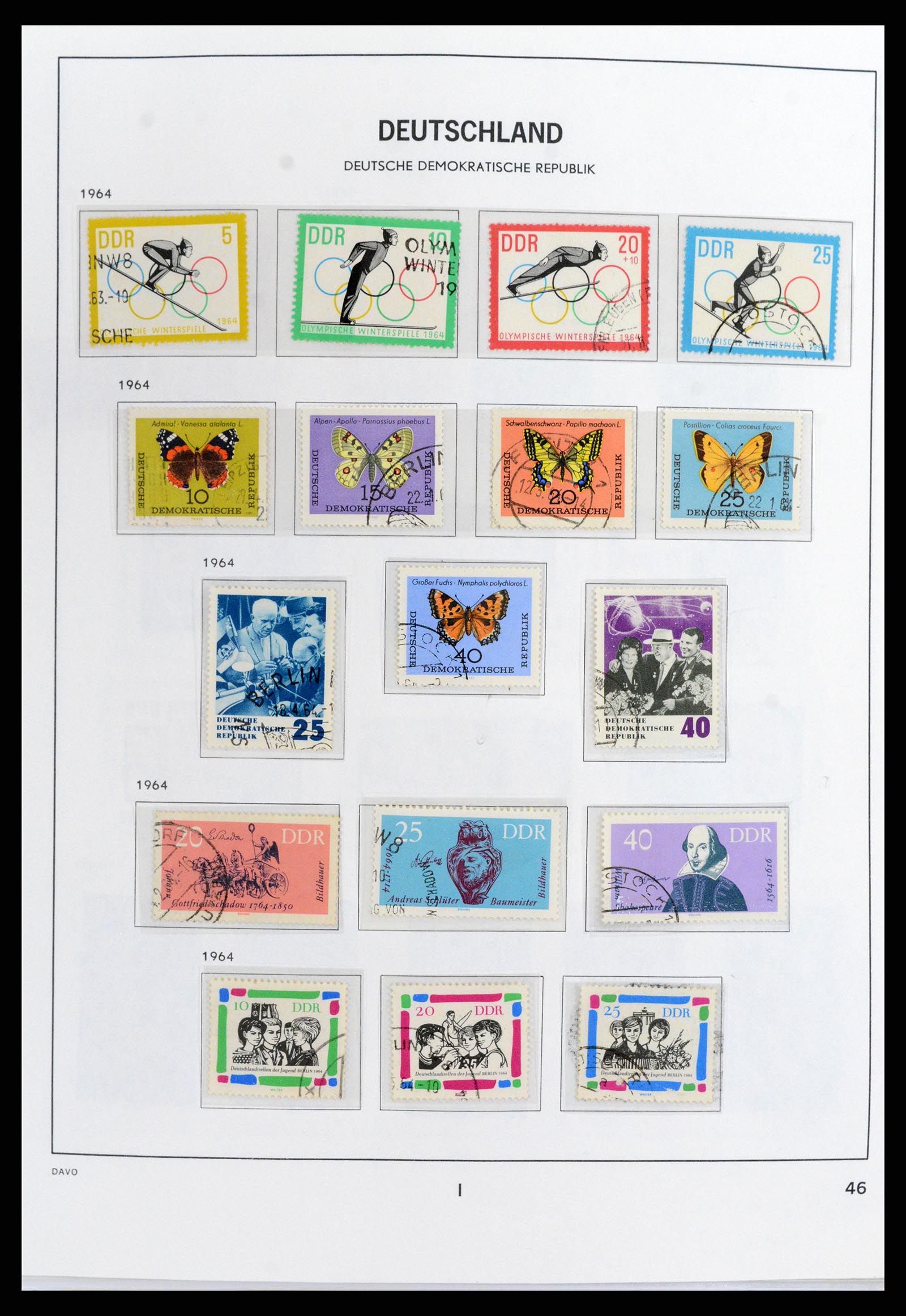 37846 047 - Postzegelverzameling 37846 DDR 1949-1990.
