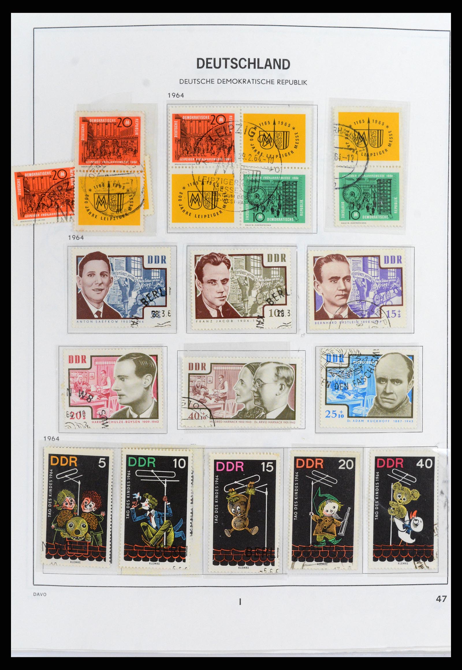 37846 048 - Postzegelverzameling 37846 DDR 1949-1990.
