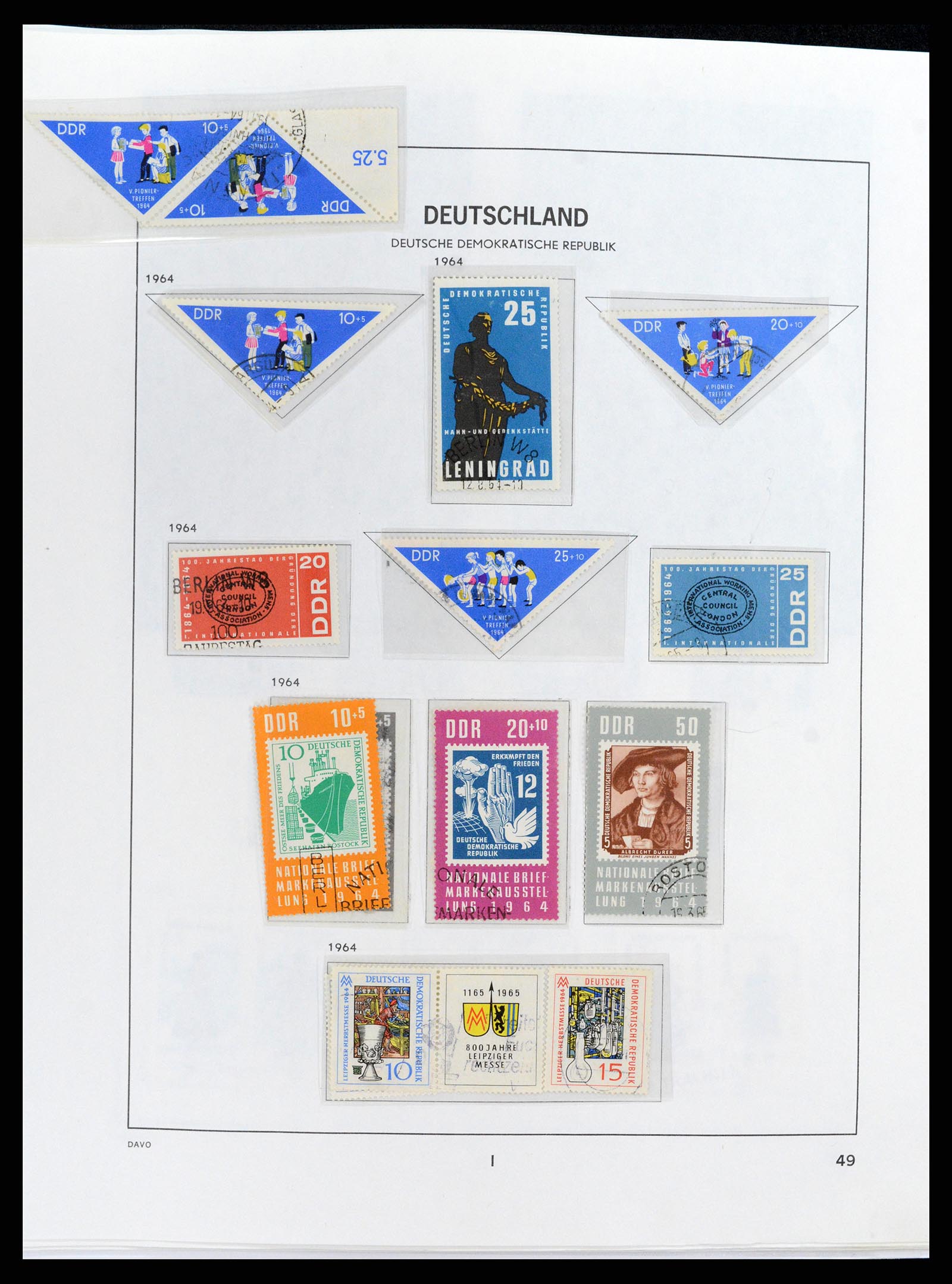 37846 050 - Postzegelverzameling 37846 DDR 1949-1990.