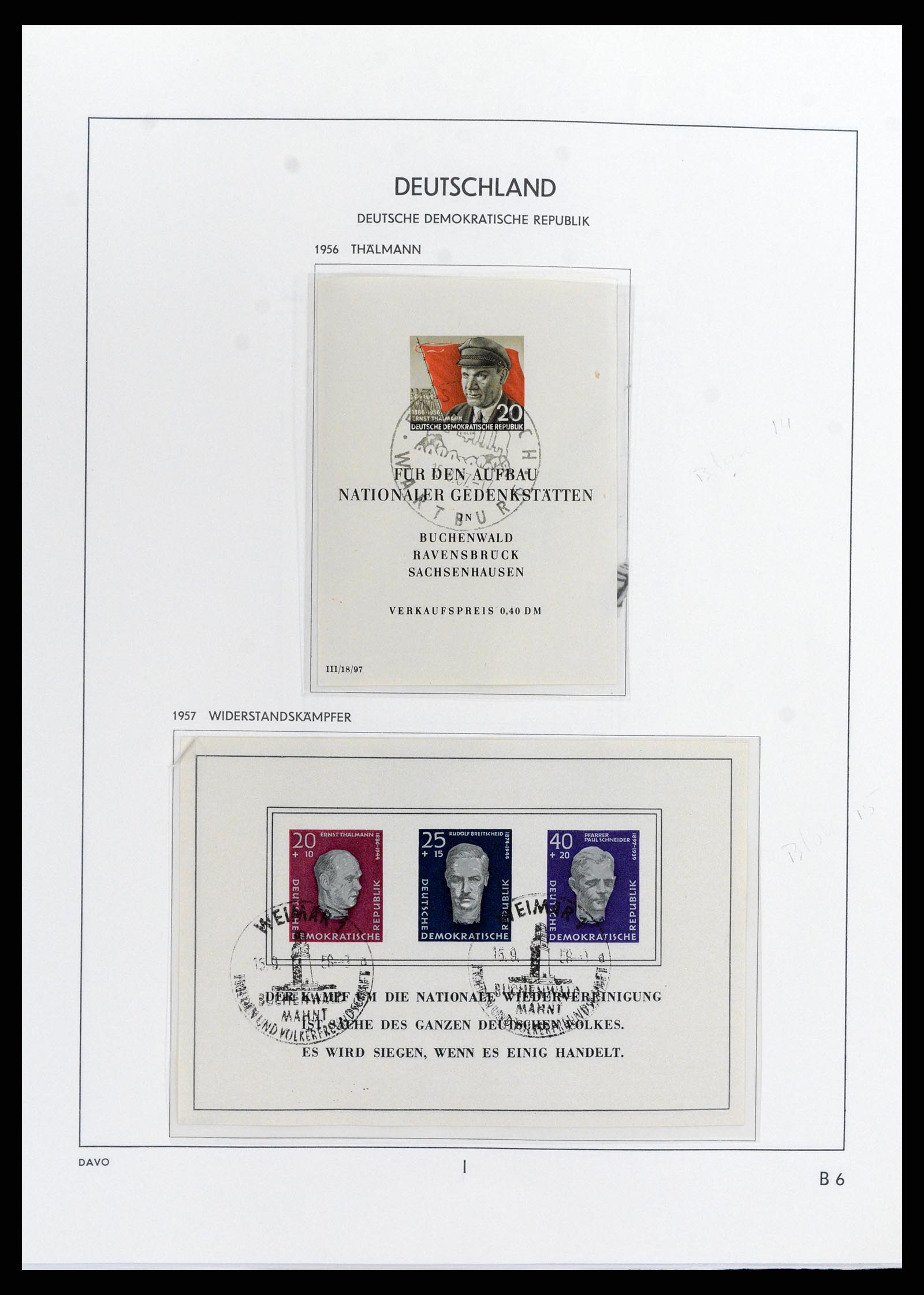 37846 058 - Postzegelverzameling 37846 DDR 1949-1990.