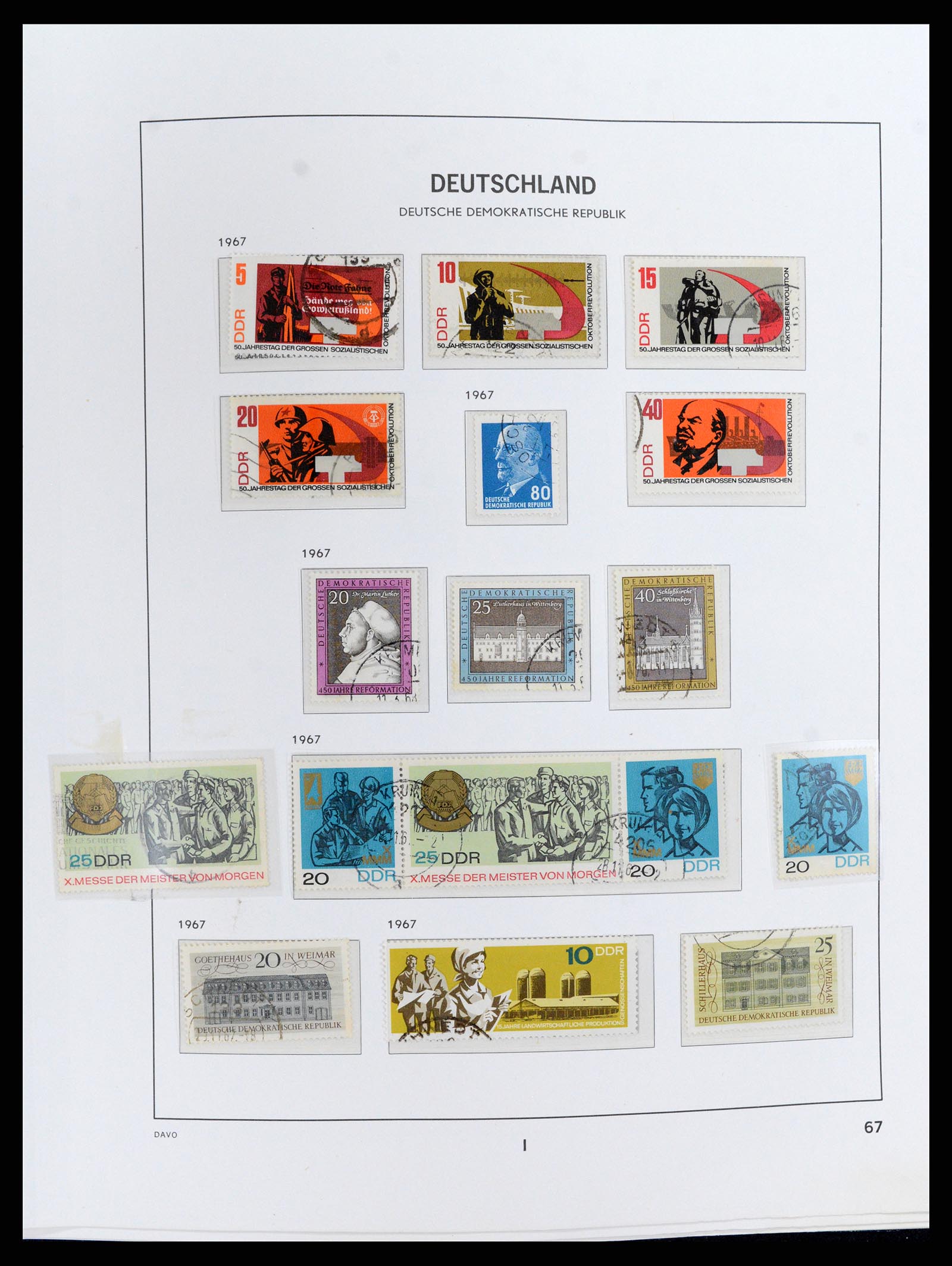 37846 081 - Postzegelverzameling 37846 DDR 1949-1990.