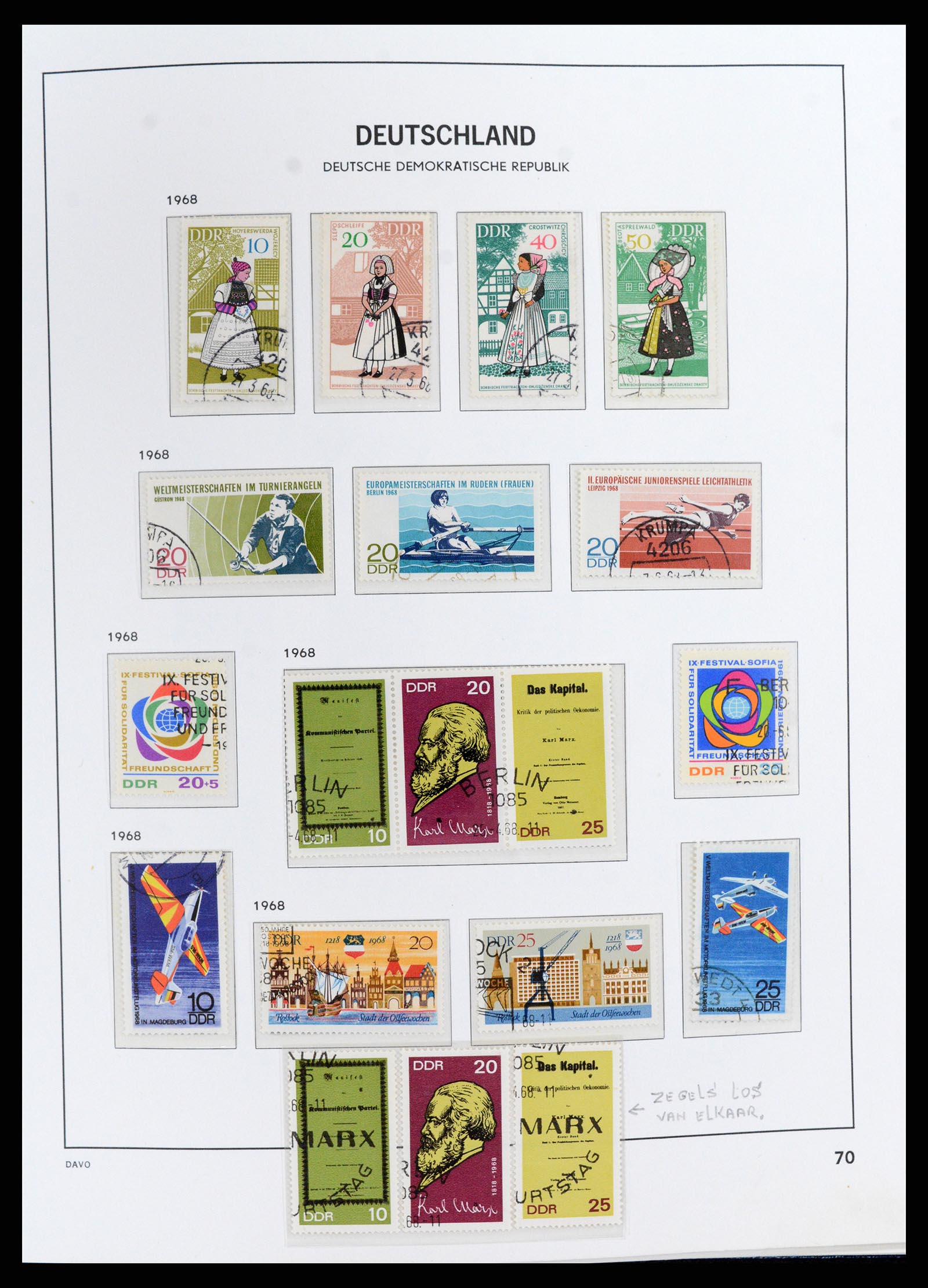 37846 084 - Postzegelverzameling 37846 DDR 1949-1990.