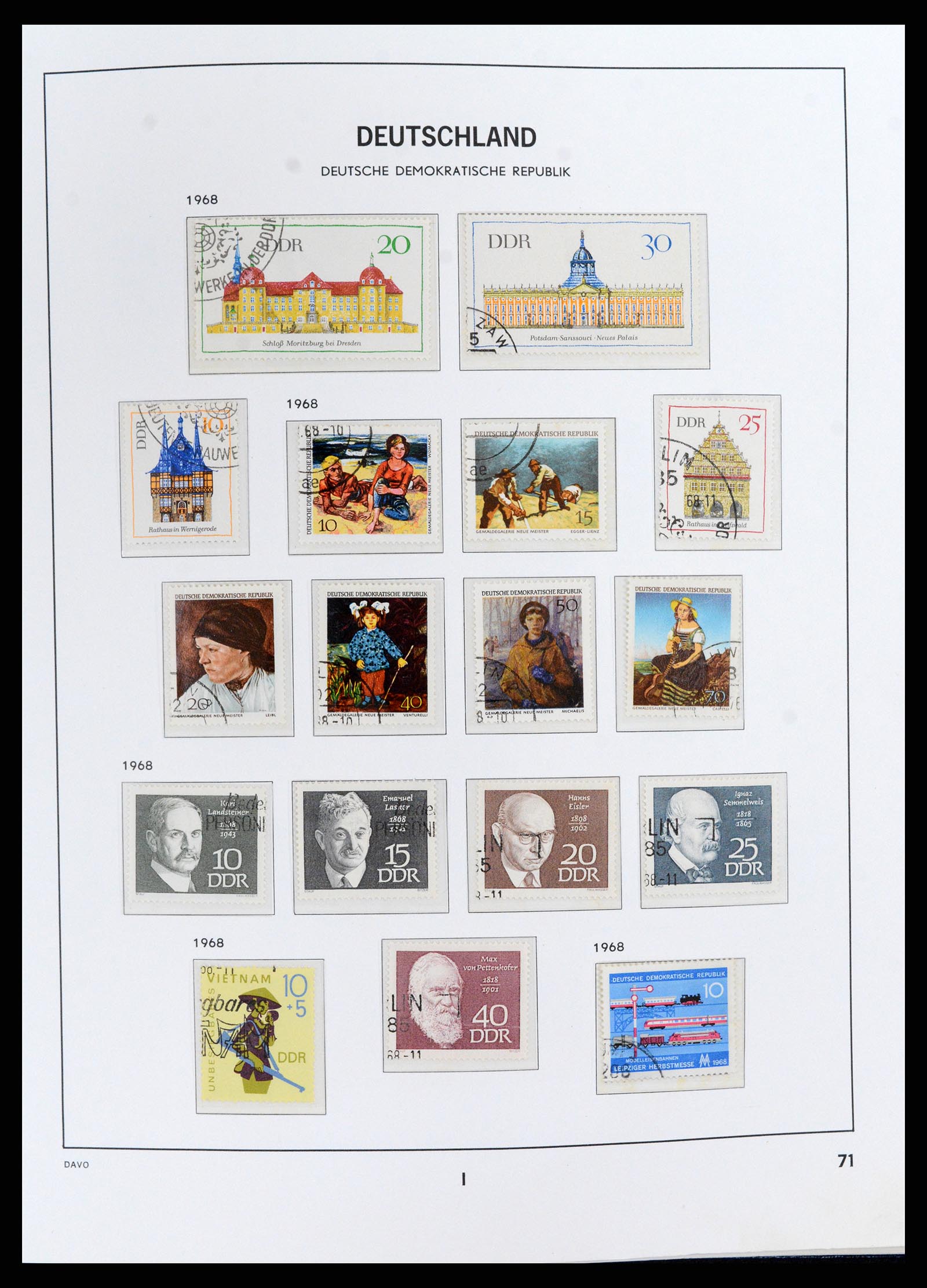 37846 085 - Postzegelverzameling 37846 DDR 1949-1990.