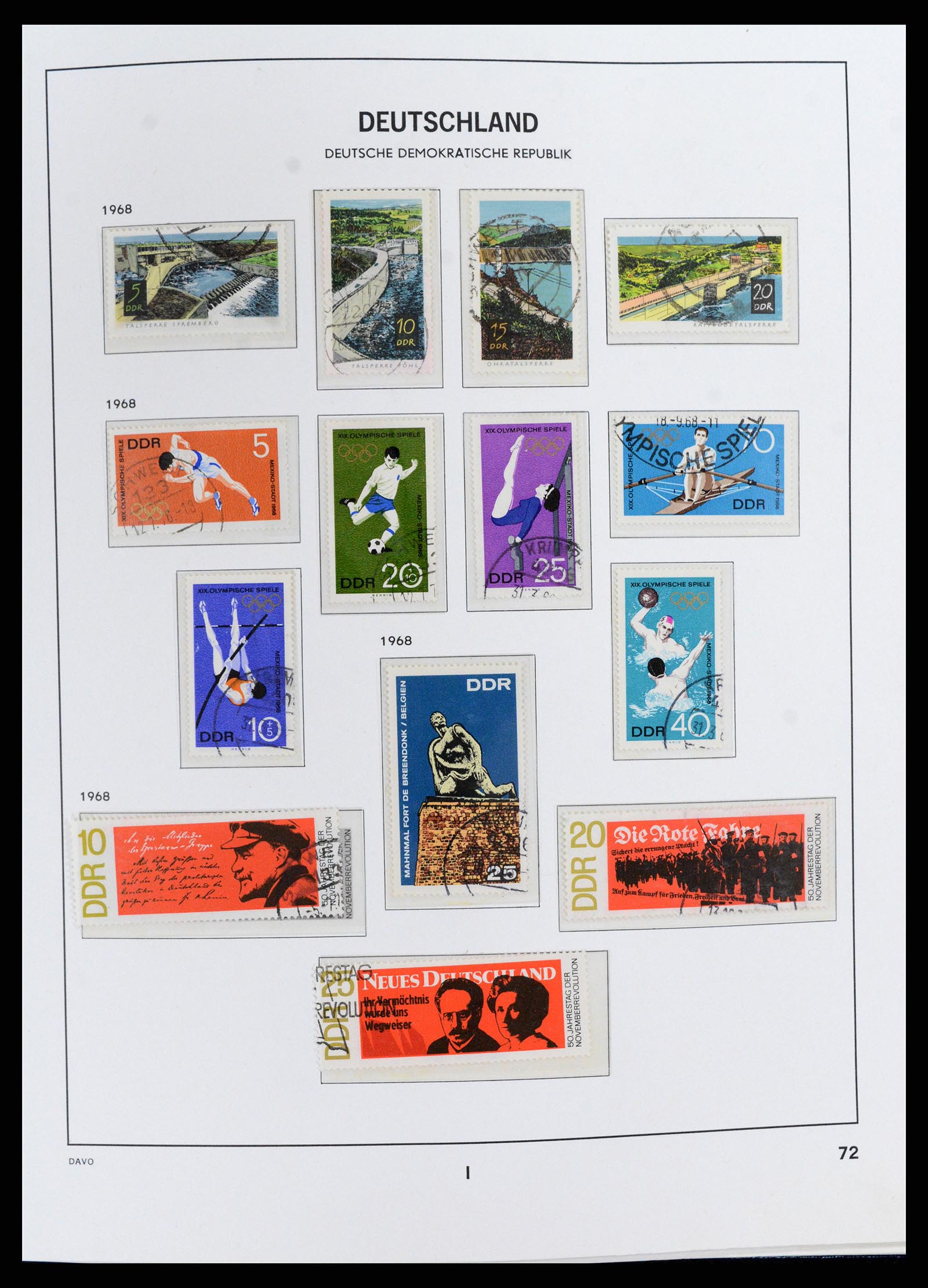 37846 086 - Postzegelverzameling 37846 DDR 1949-1990.