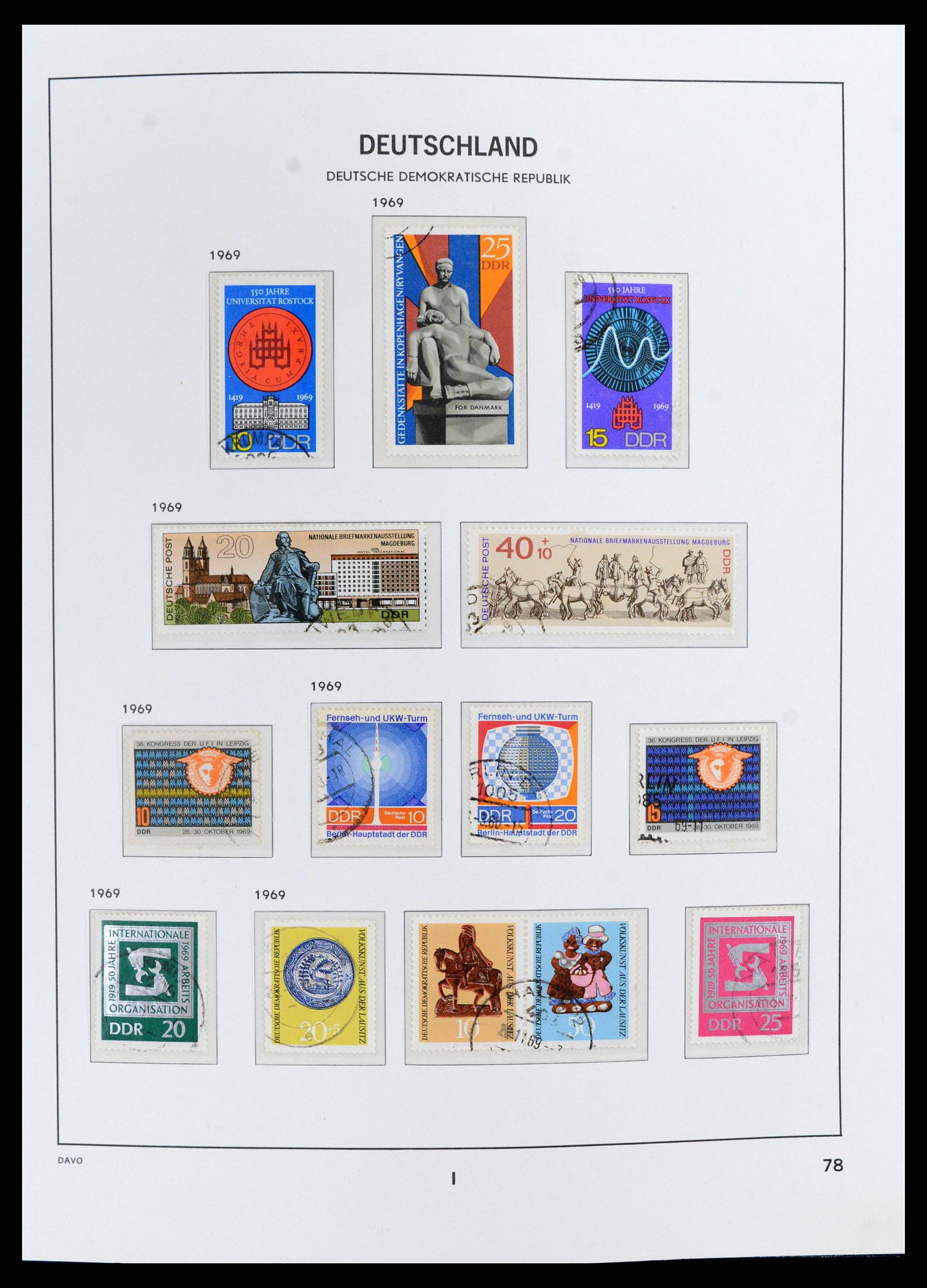 37846 092 - Postzegelverzameling 37846 DDR 1949-1990.