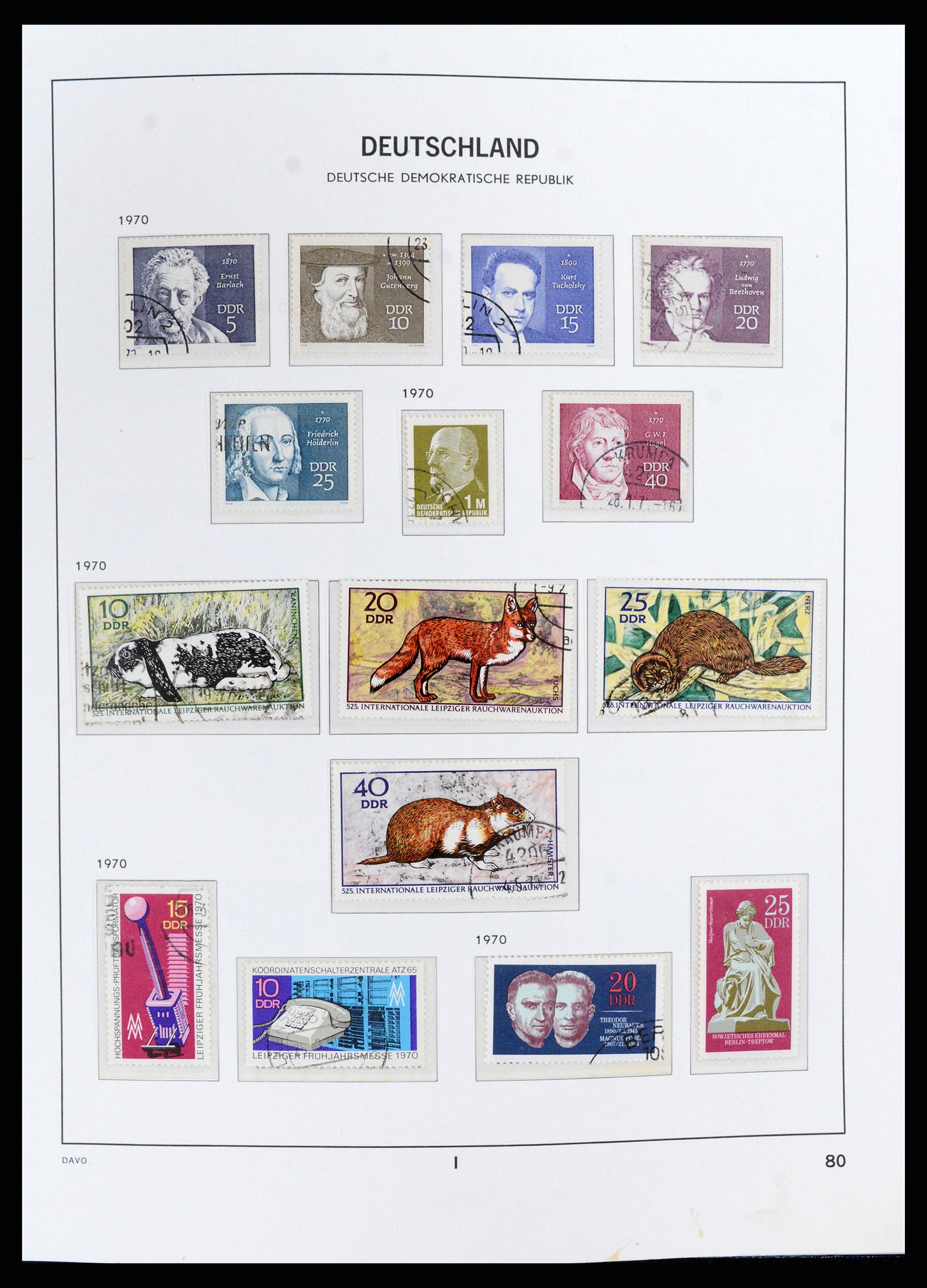 37846 094 - Postzegelverzameling 37846 DDR 1949-1990.