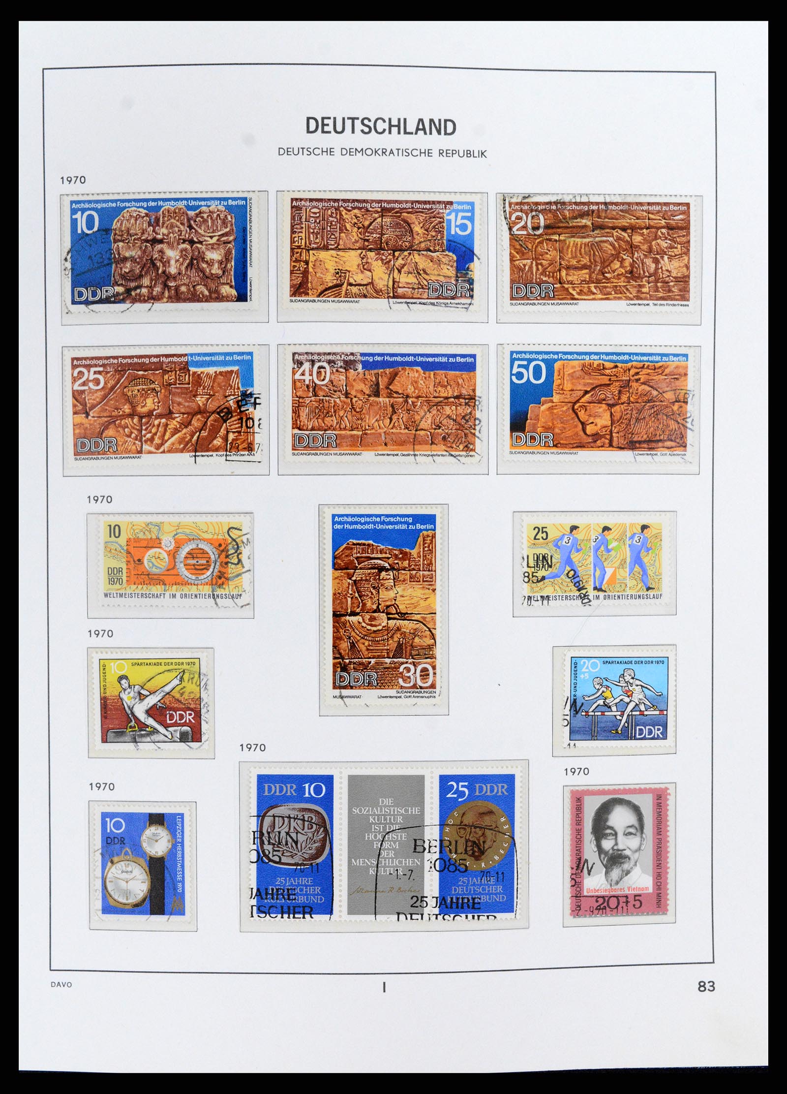 37846 097 - Postzegelverzameling 37846 DDR 1949-1990.
