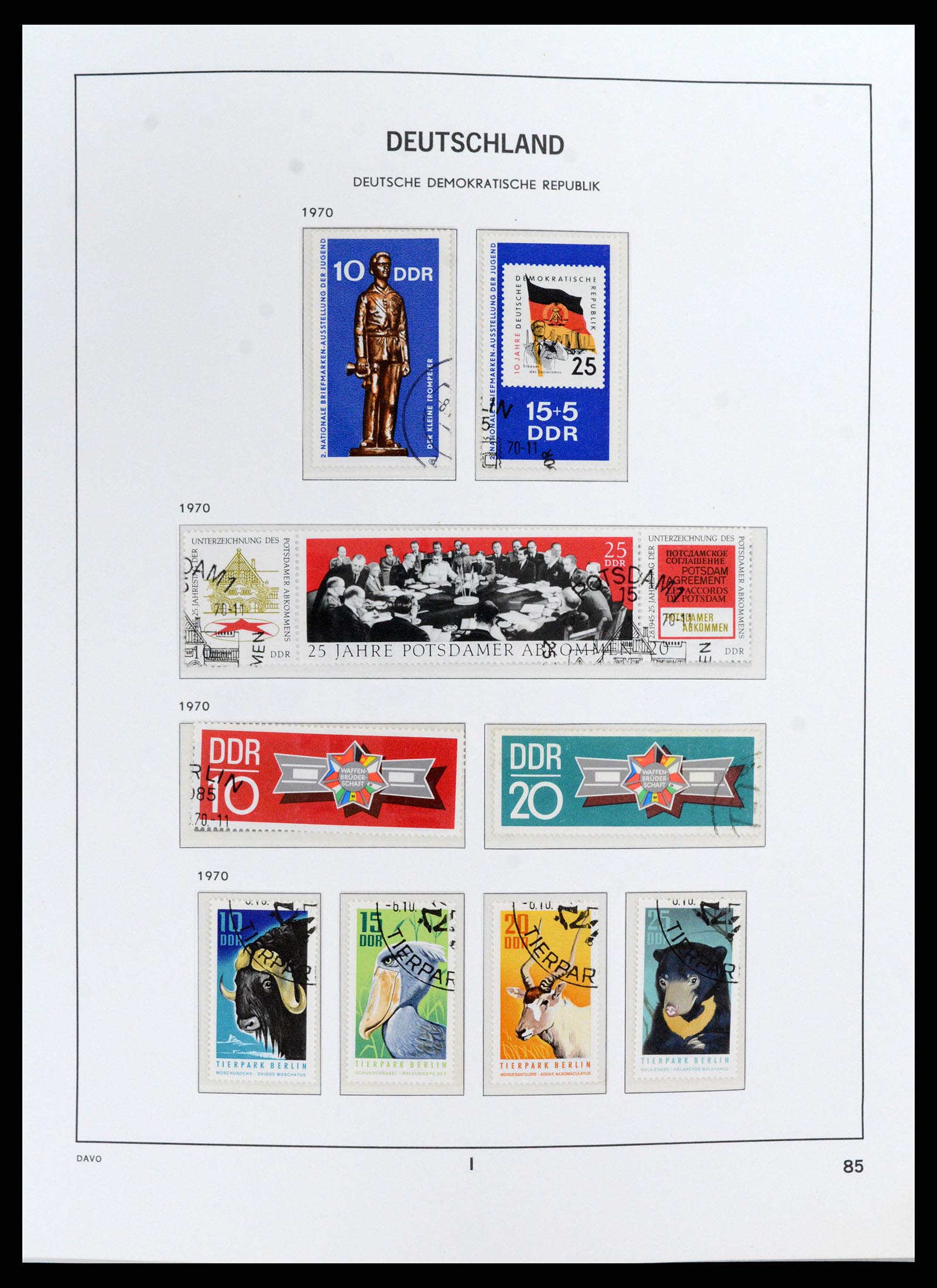 37846 099 - Postzegelverzameling 37846 DDR 1949-1990.