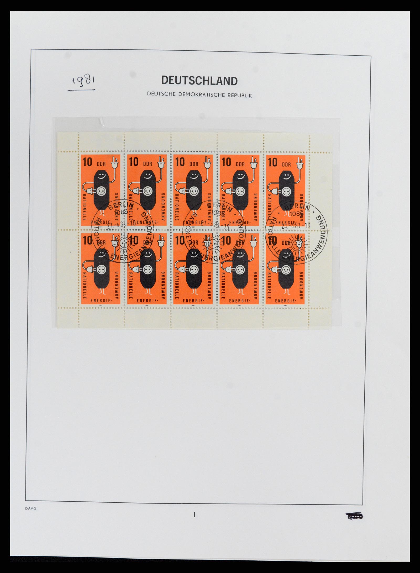37846 264 - Postzegelverzameling 37846 DDR 1949-1990.