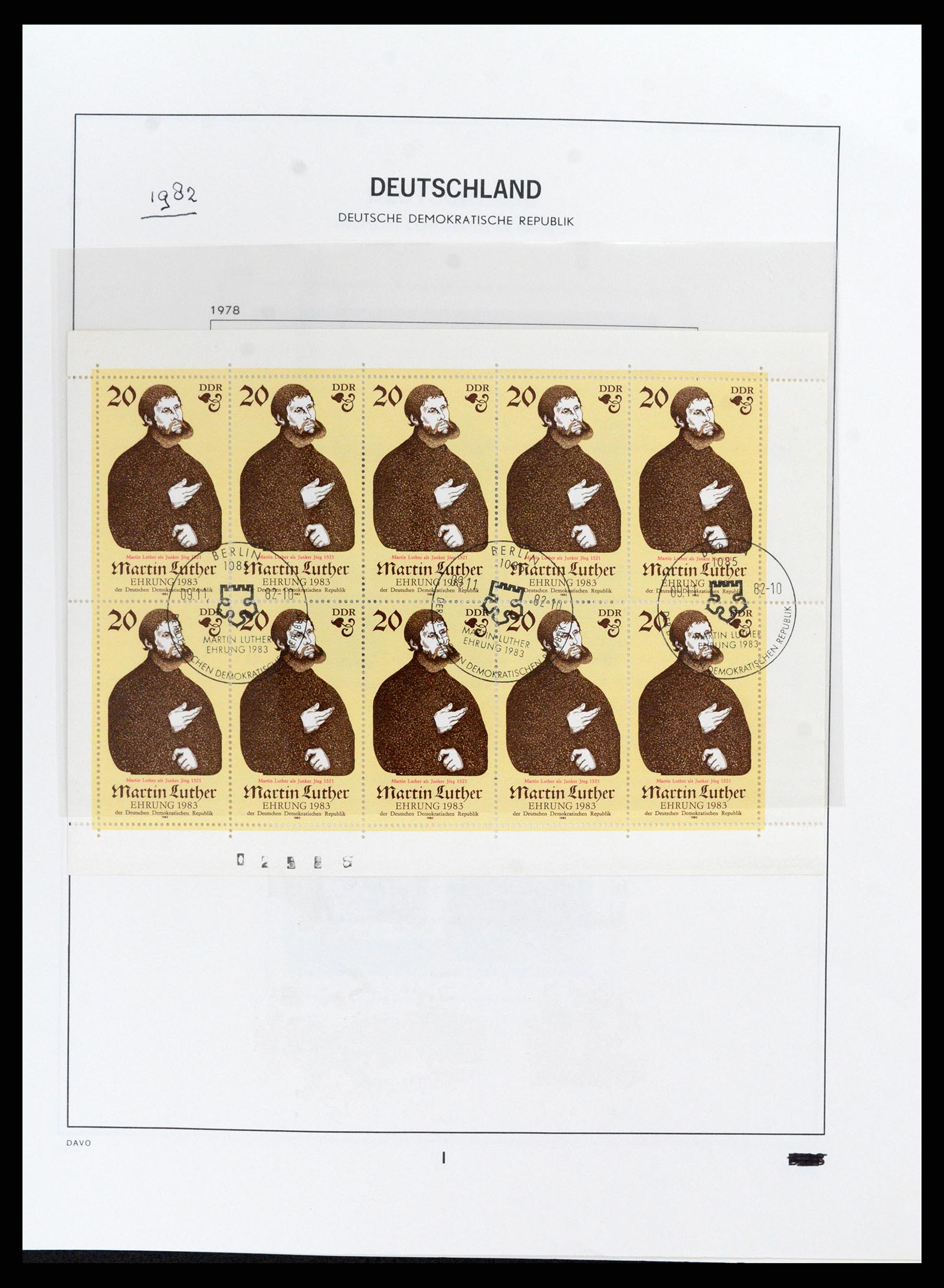 37846 267 - Postzegelverzameling 37846 DDR 1949-1990.
