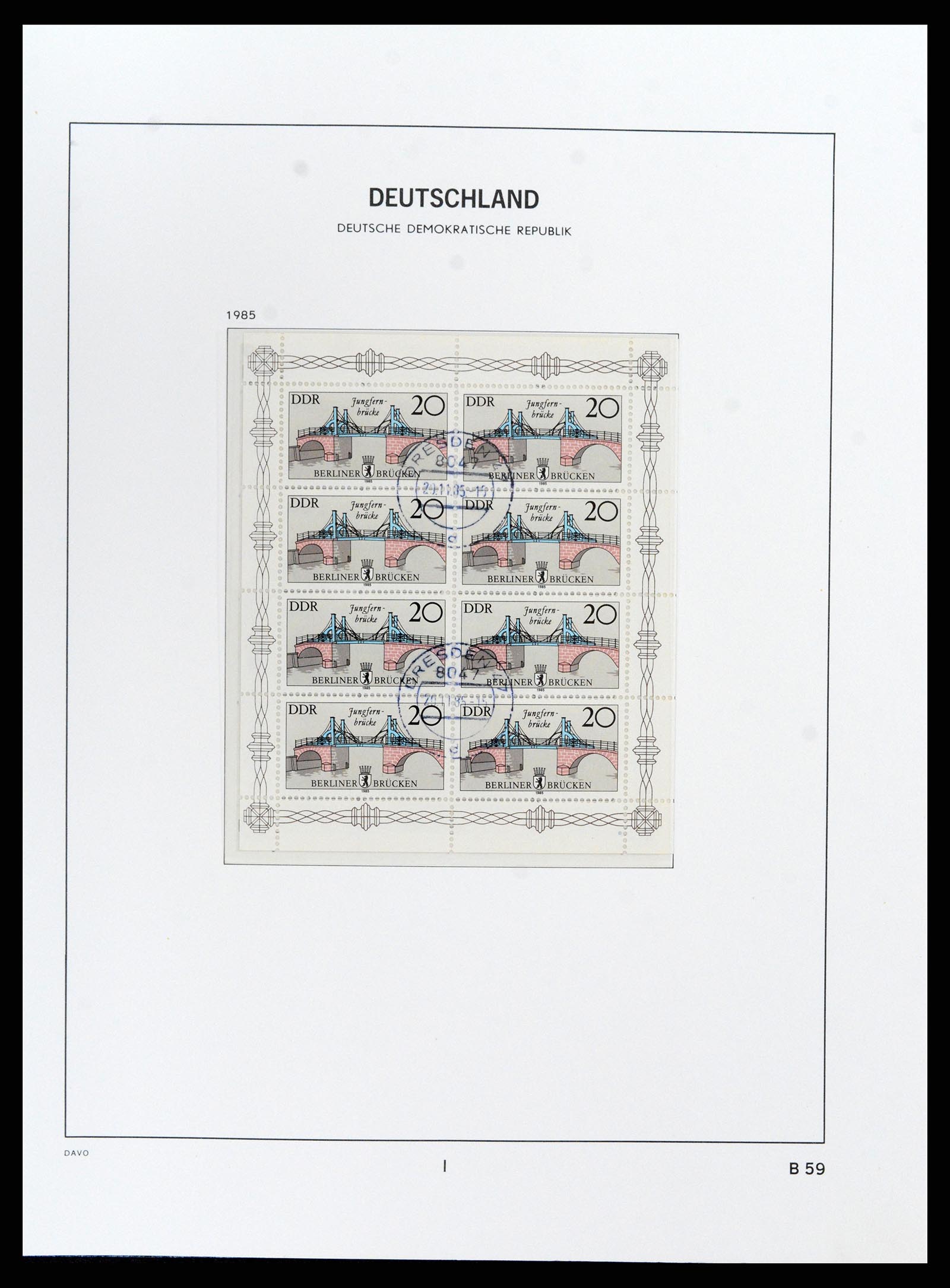 37846 280 - Postzegelverzameling 37846 DDR 1949-1990.