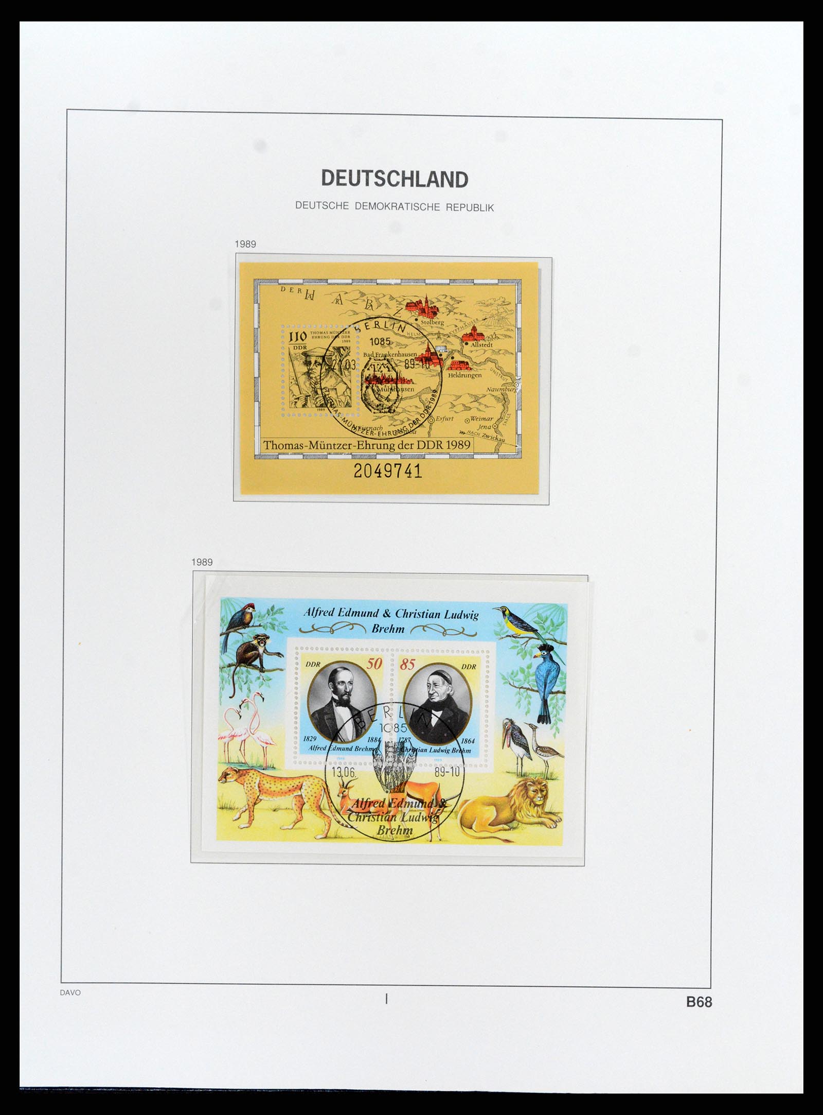 37846 289 - Postzegelverzameling 37846 DDR 1949-1990.
