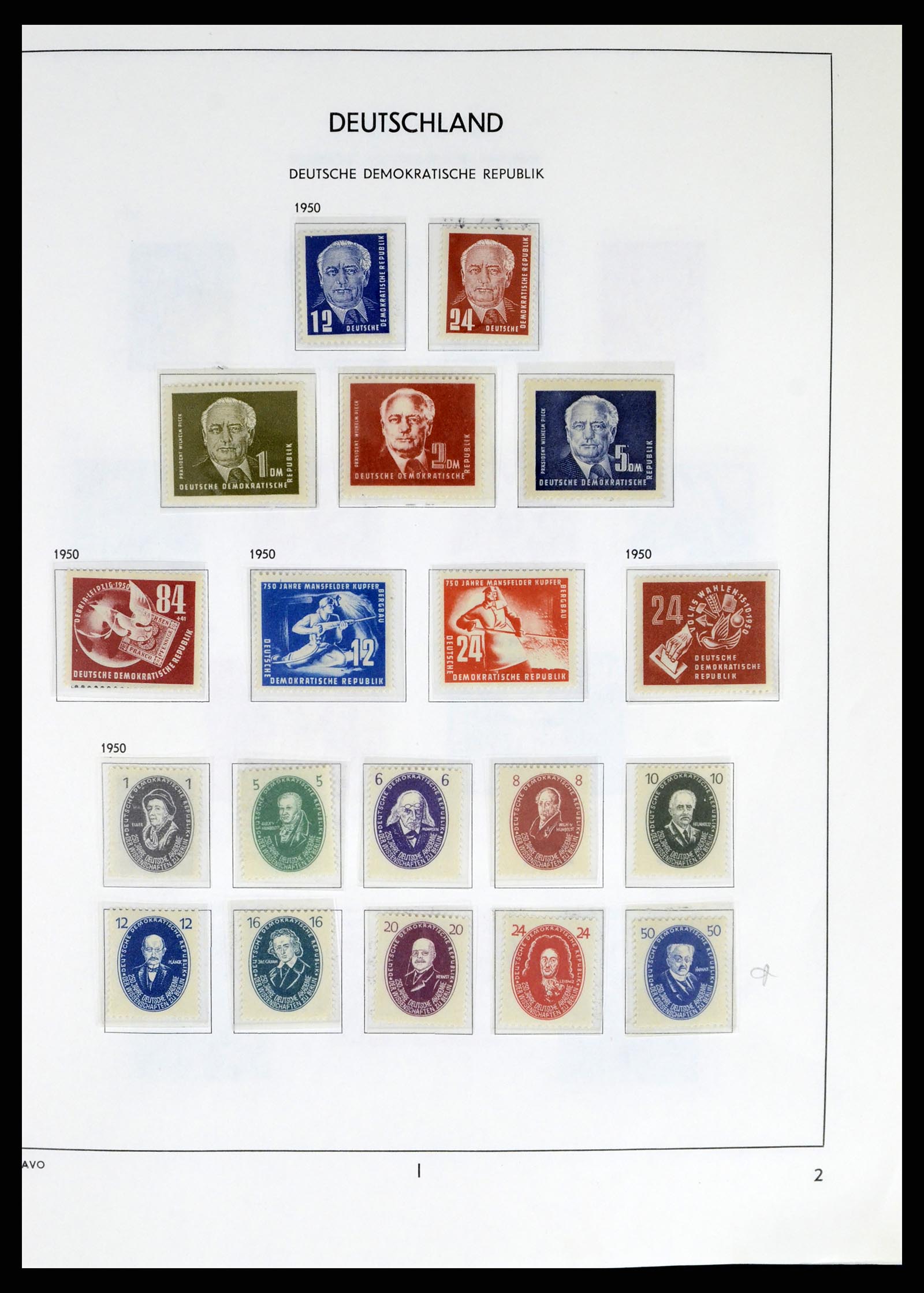 37847 002 - Stamp Collection 37847 GDR 1949-1990.