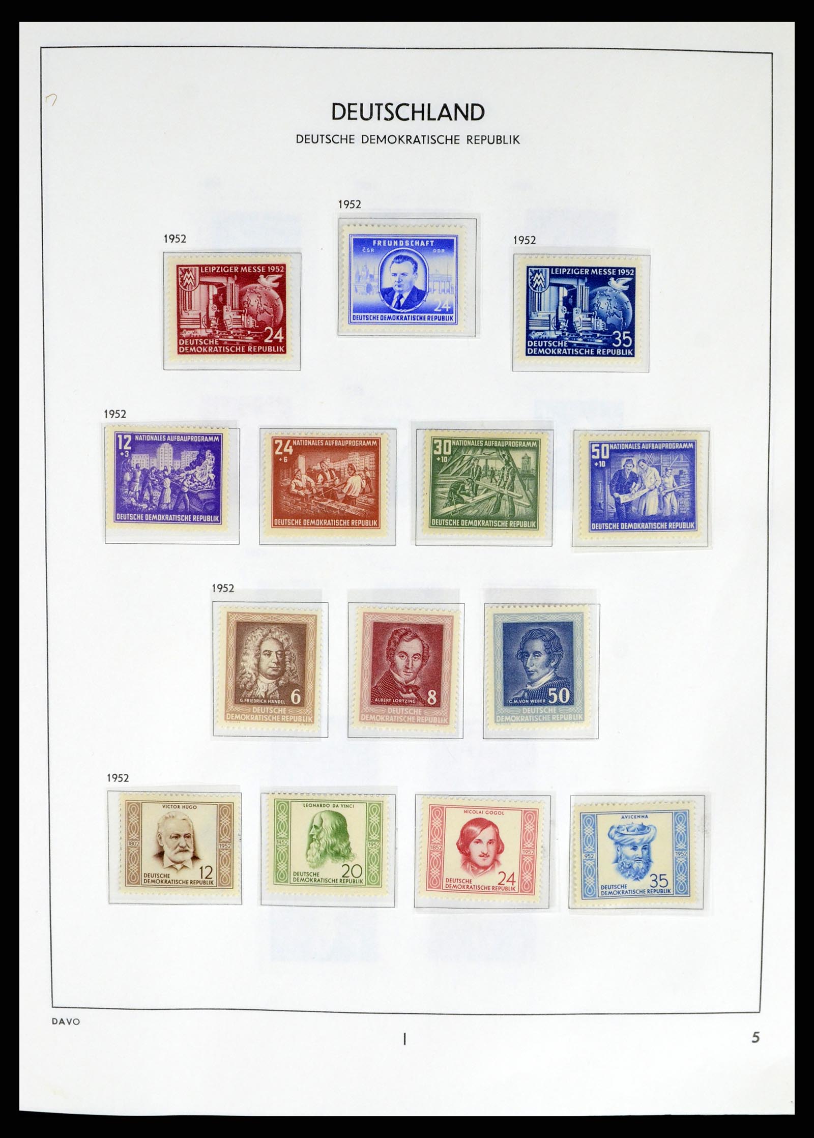 37847 005 - Postzegelverzameling 37847 DDR 1949-1990.