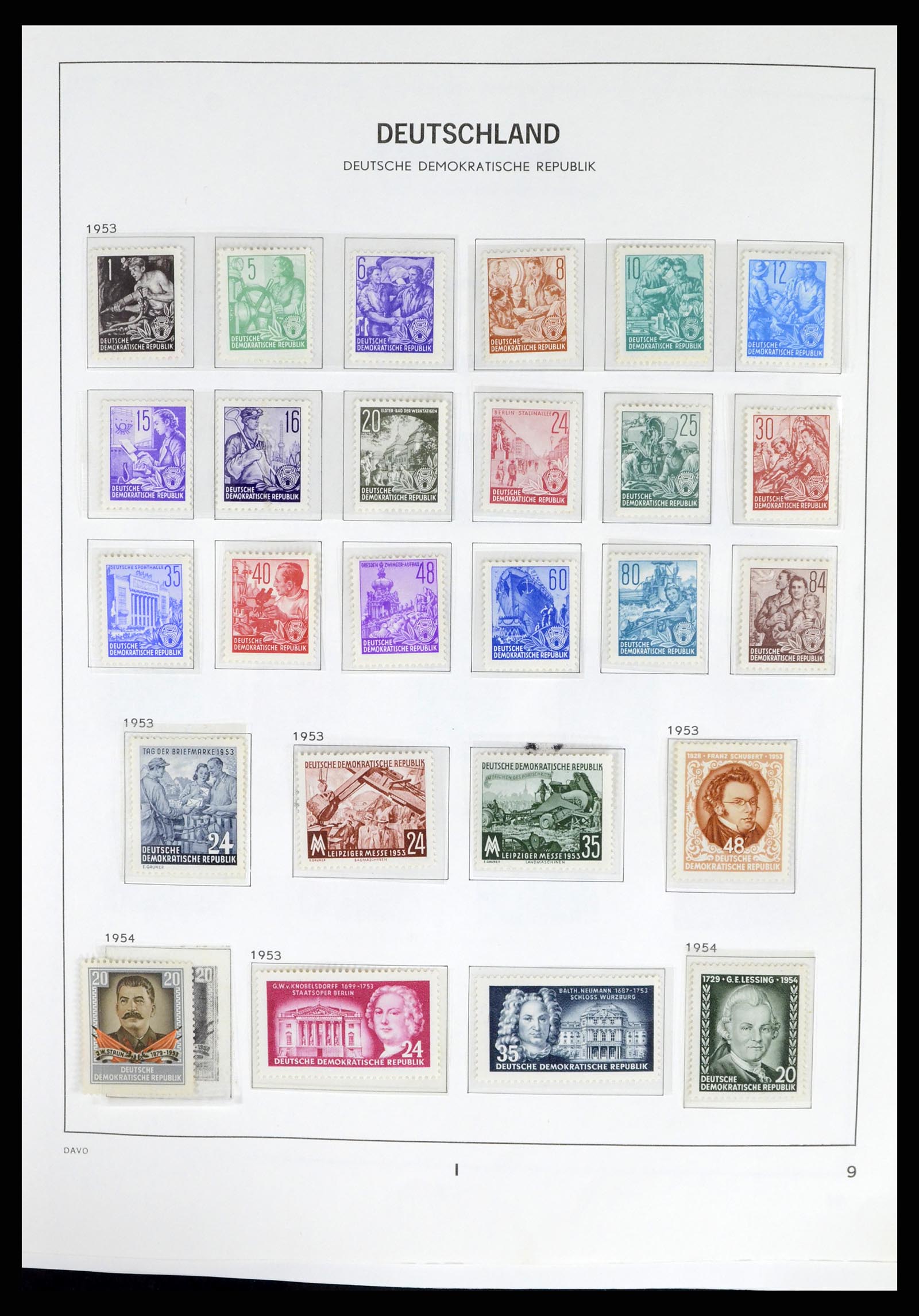 37847 010 - Stamp Collection 37847 GDR 1949-1990.